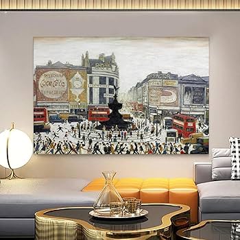 Amazon.co.jp: L. S. Lowryローレンススティーヴンラウリー絵画