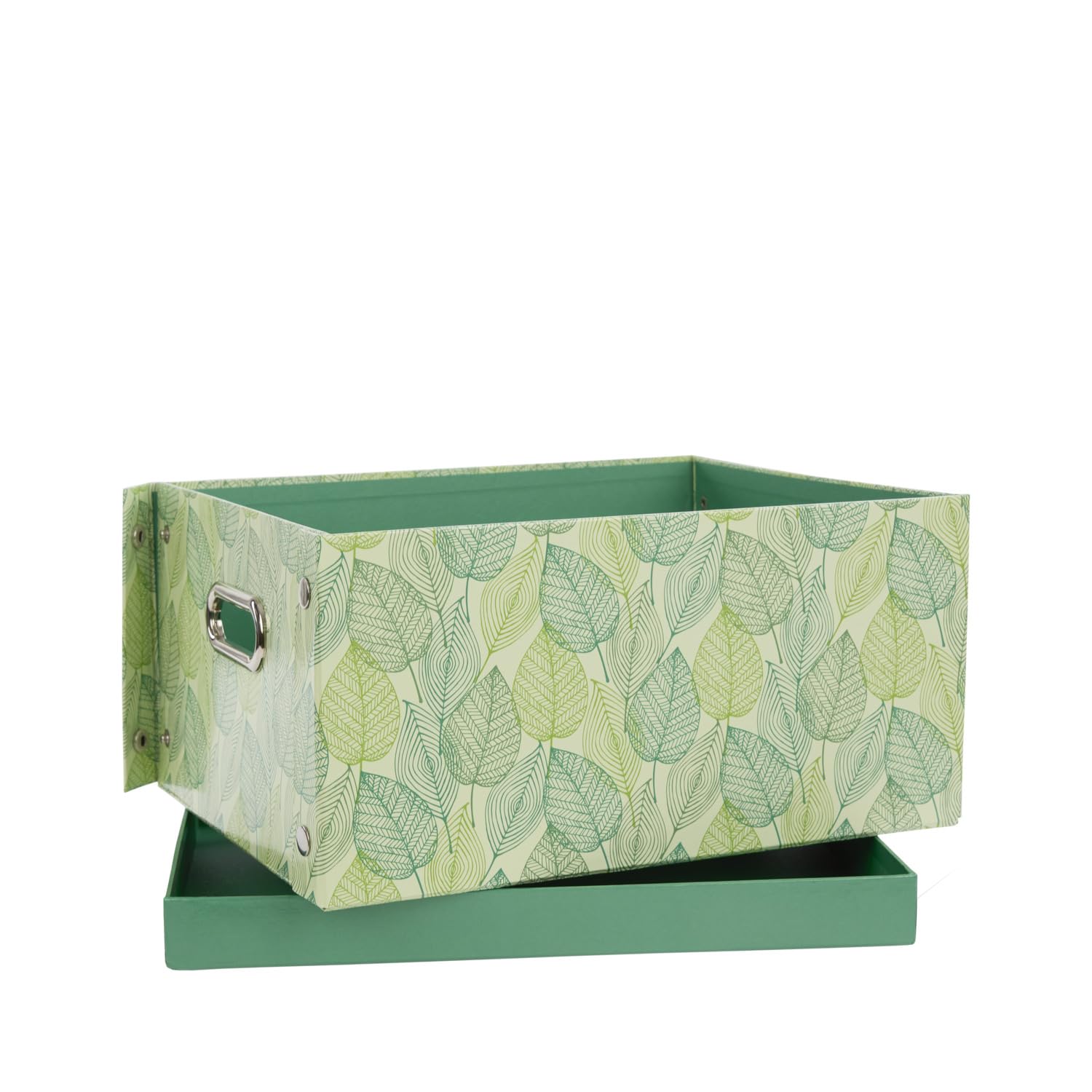 Scatola portaoggetti con coperchio Bianco Plastica (28 x 22 x 39 cm