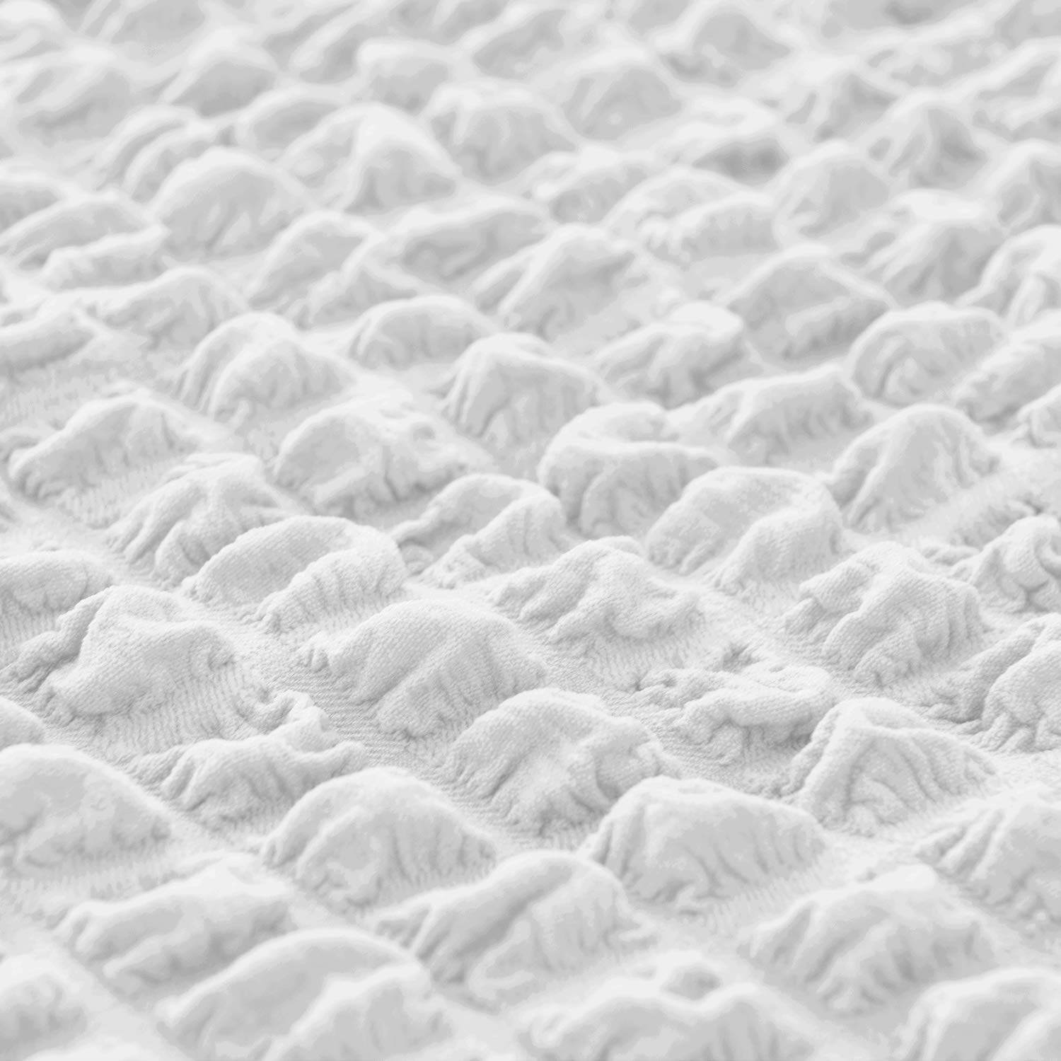 Funda elástica para silla de comedor, 1 pieza, color blanco