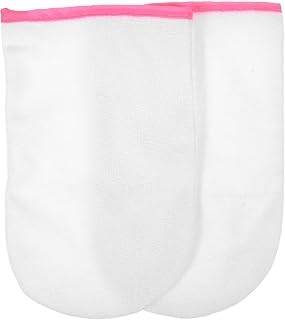 Paraffin Wax Mitts 1 Pair Insulated Cotton Gloves for Hand Treatment and Nail Art Care Moisturizing Gloves for Manicure Spa and Wax Bath Therapy