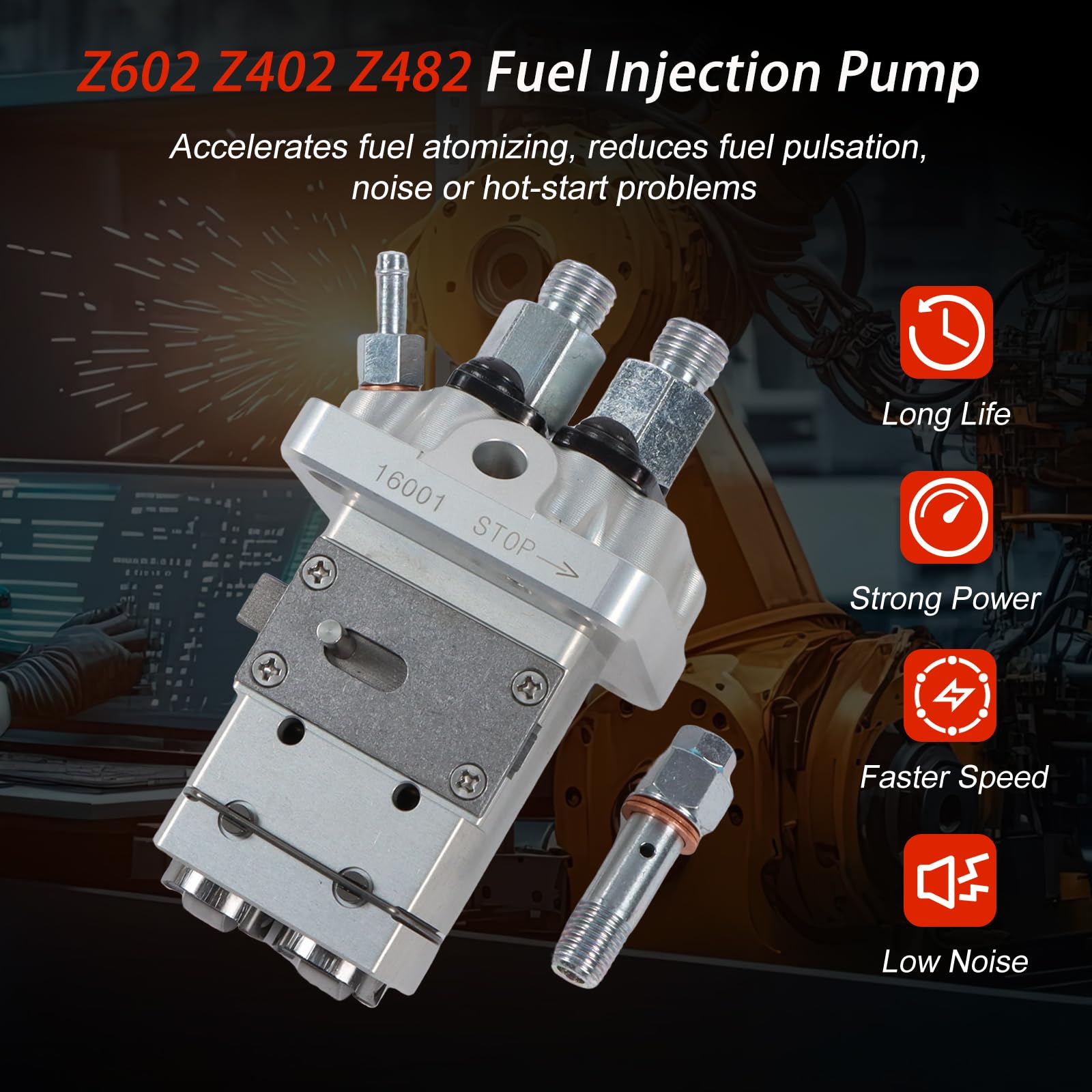 Amazon.com: 16001-51010 16001-51012 Original Fuel Injection Pump