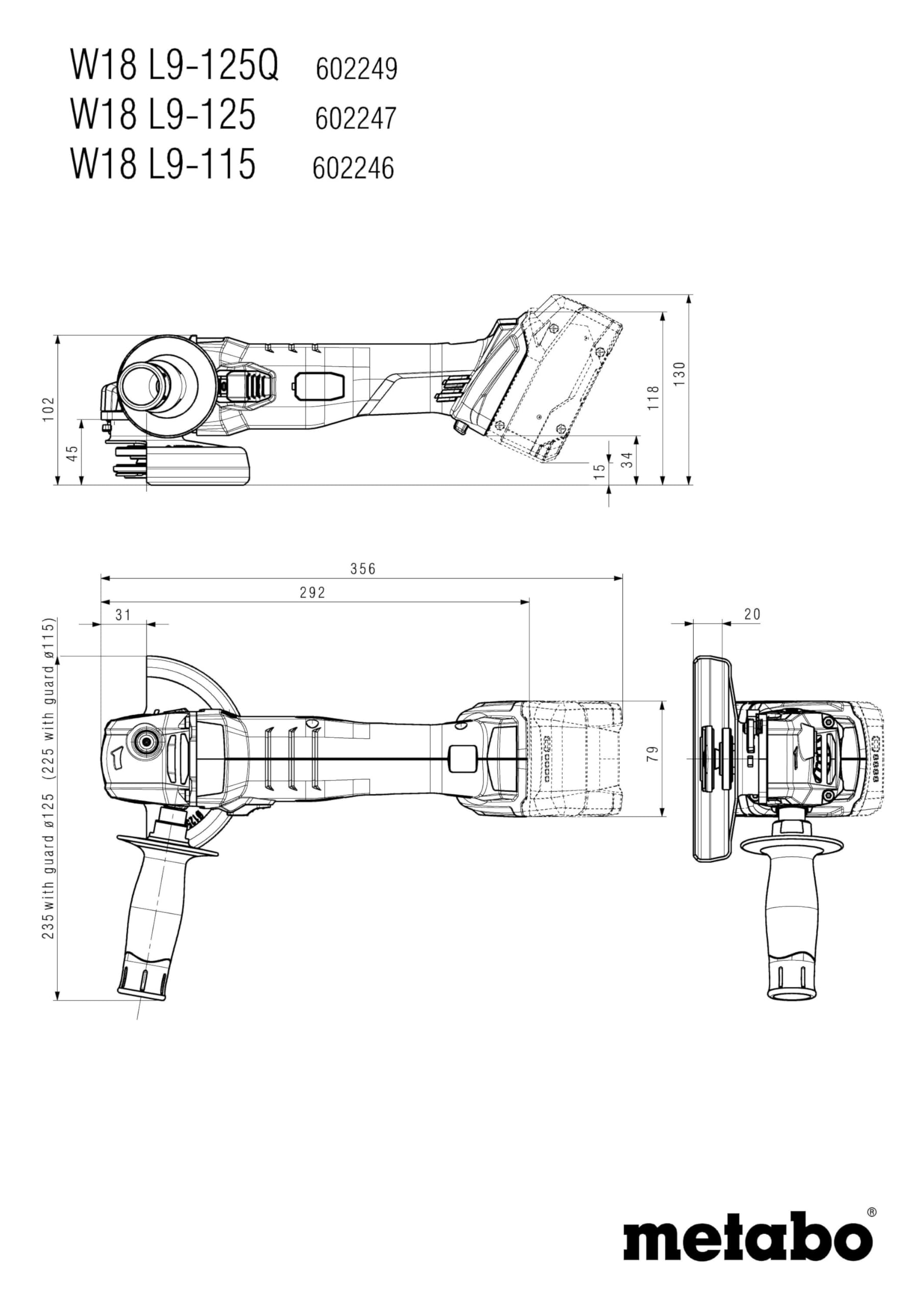 metabo Combo Set 2.4.4 18V, Akku-Schlagbohrschrauber & Akku-Winkelschleifer