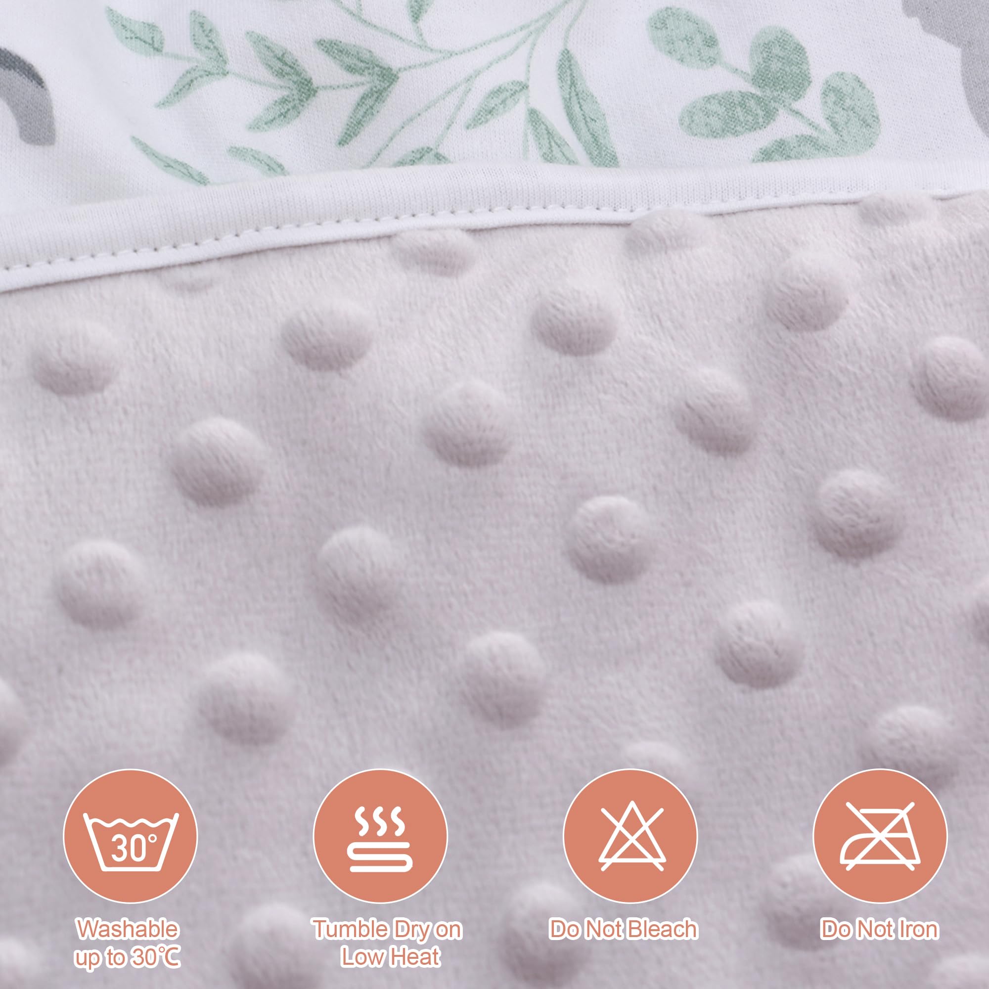 Miracle Baby Couverture D'emmaillotage Hiver Bébé, Chancelière Universelle, Couverture Enveloppante Bébé pour Poussette, Siège Auto, 3-12 Mois