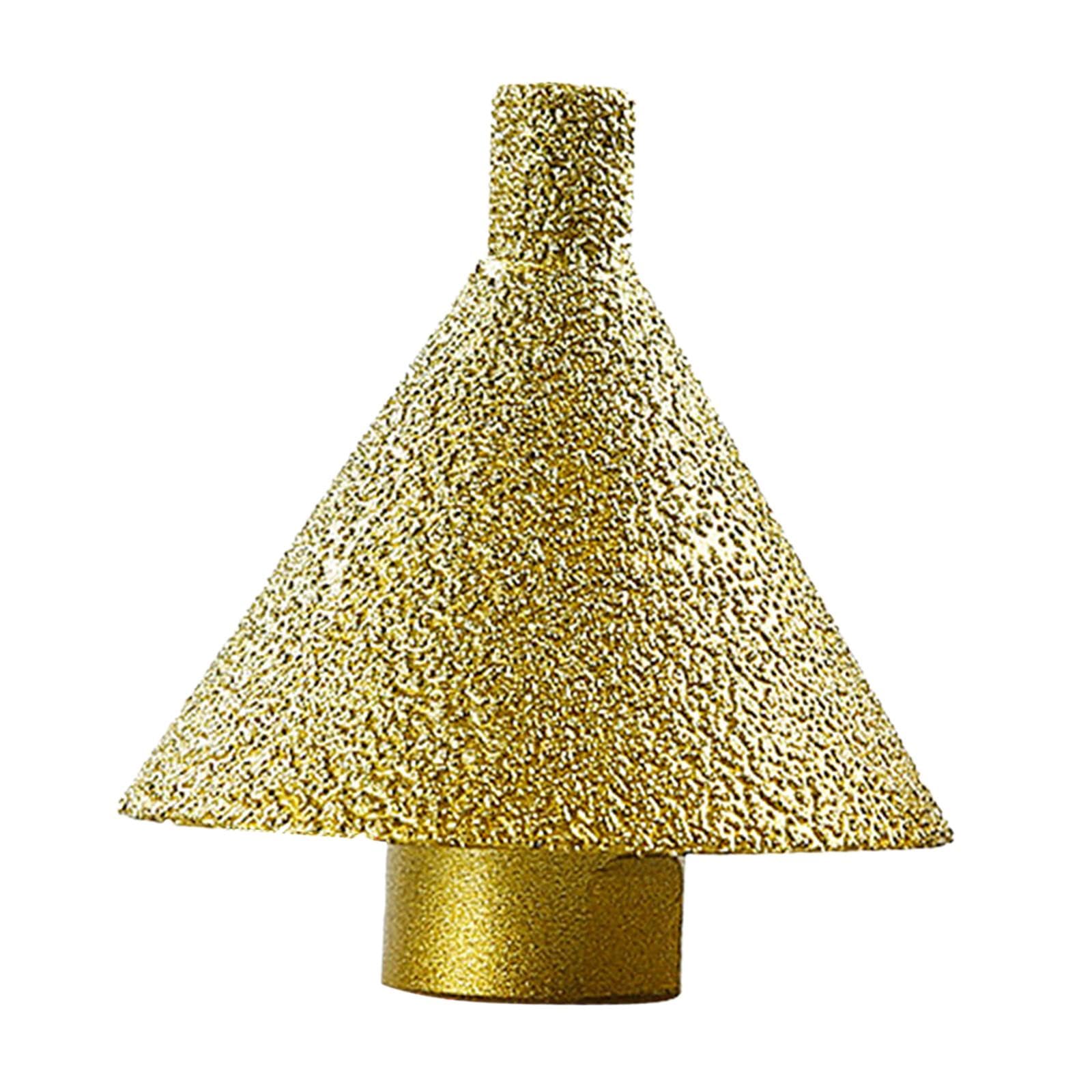 Diamond Chamfer, Diamond Beveling Chamfer Milling Bit, Chamfer Finger Hole for Shaping Trimming in Tiles Ceramic Marble, Large