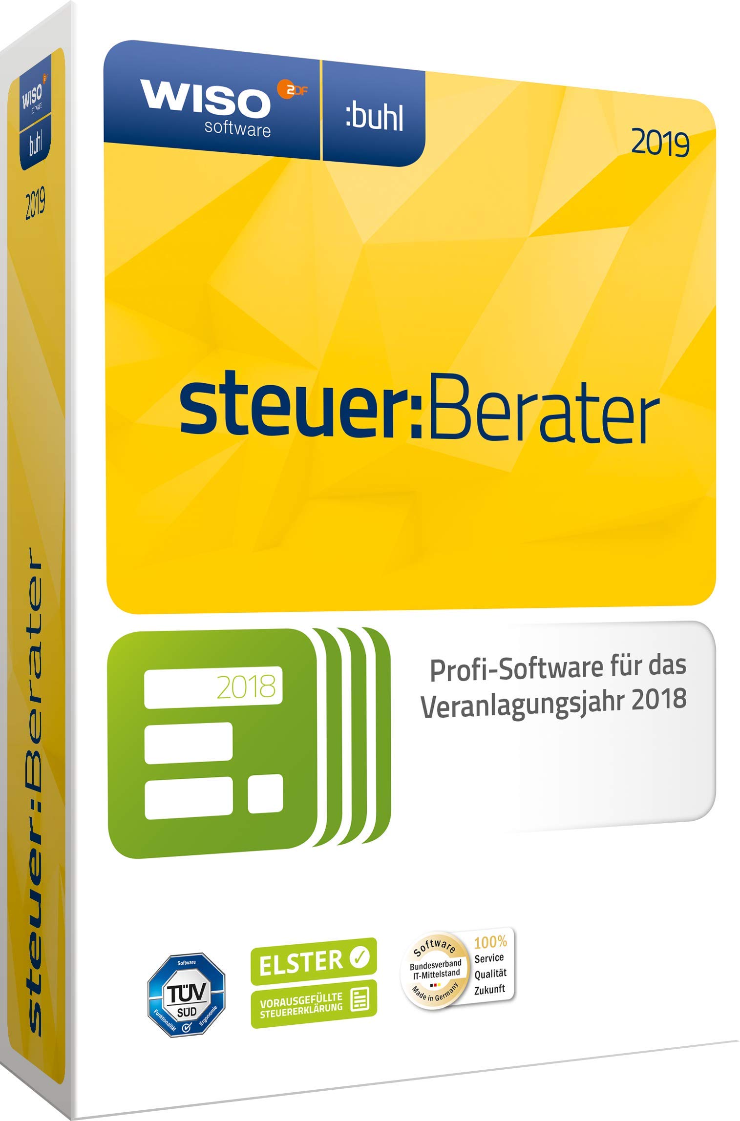 WISO steuer:Berater 2019 - Handel: Die Profi-Lösung: Unbegrenzt viele Steuererklärungen für sich und andere erledigen, Mandate sicher verwalten