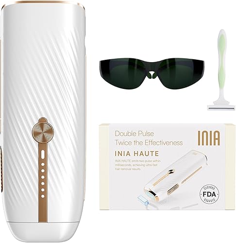 Depilación láser para mujeres y hombres, dispositivo de depilación IPL con enfriamiento de hielo de zafiro, doble efectividad y 5 destellos por