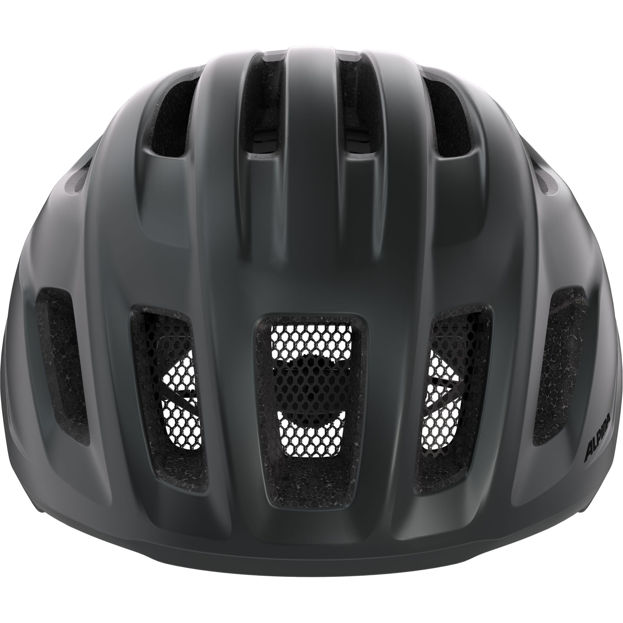 ALPINA Paranus Urban kask rowerowy z tylnym światłem LED, lekka wewnętrzna skorupa Hi-EPS, duża wentylacja, indywidualnie regulowany i zintegrowana siatka przeciw owadom