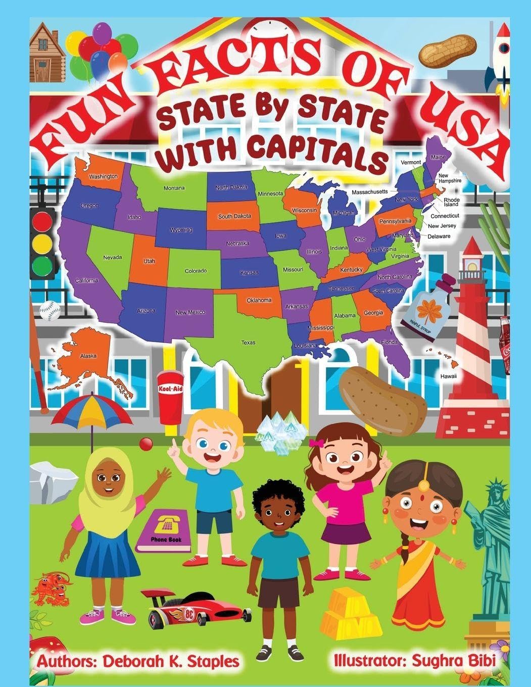 State Explorers: Fun Facts of USA State By State With Capitals: Fun Facts of USA State By State With Capitals