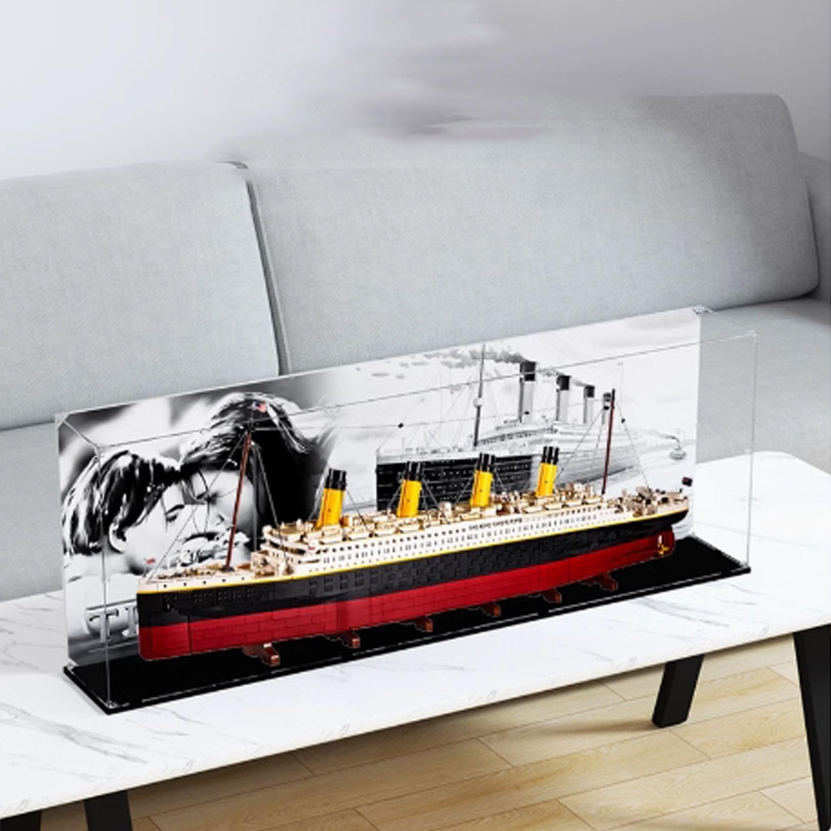 Amazon.com: Transparent Acrylic Display Case,for Lego 10294