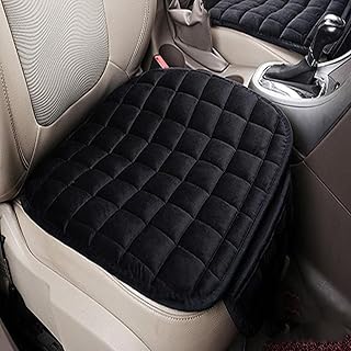Car Seat Cushions for Driving, 2PCS Memory Foam Car Seat Cushion Pad for Drivers with Storage Bag, Universal Comfort Cushion for Sciatica Back Tailbone Pain Relief for Office Home (Black,Front Seat)