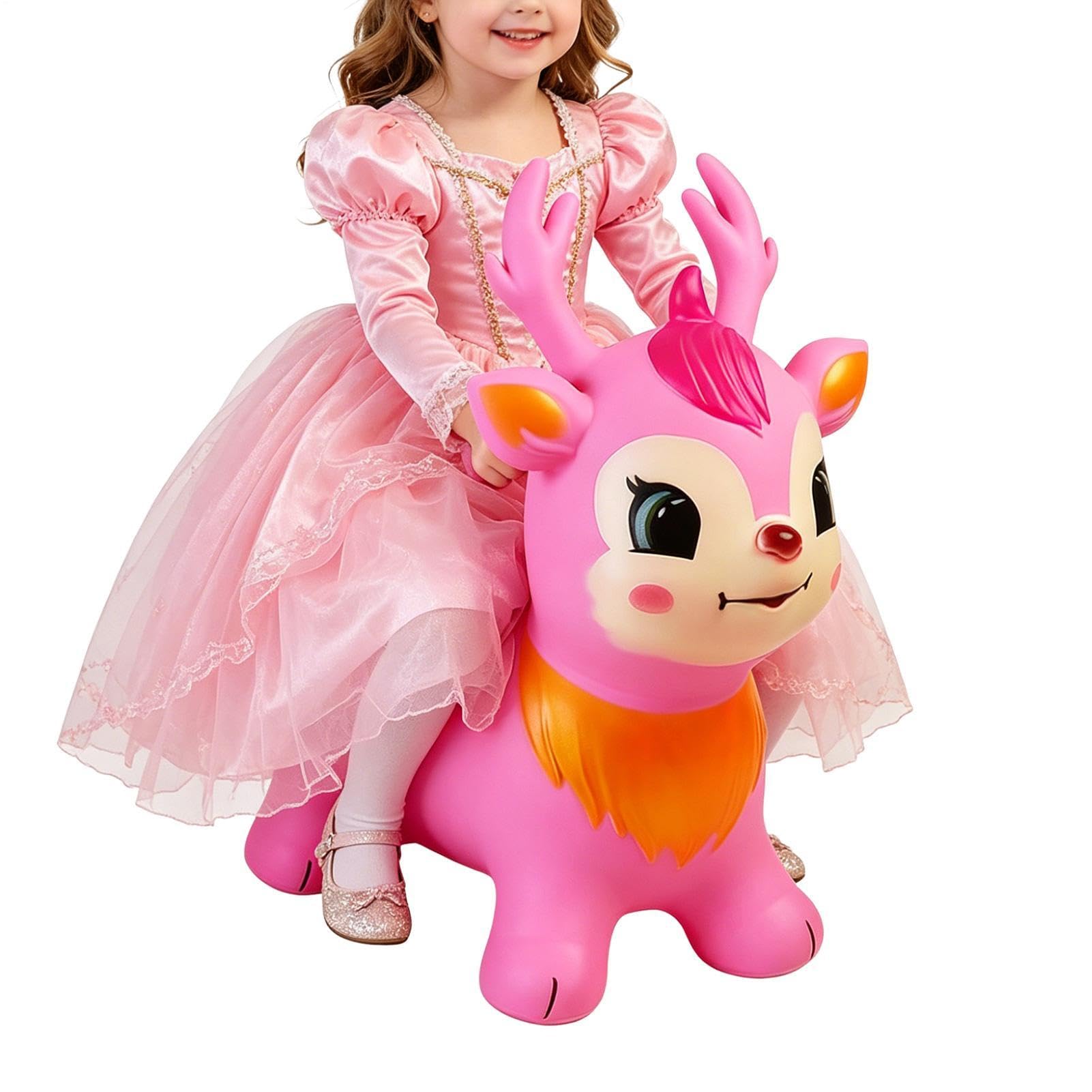 Animal Saltarín Caballo Saltador de Goma para Niños