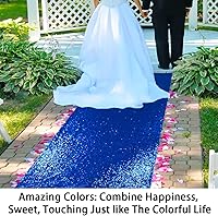 Vista 125 de ShinyBeauty Pasillo de Lentejuelas Negras Brillantes de 2 pies x 15 pies Alfombra Brillante para Bodas, Graduaciones, Fiestas, Alfombra Negra