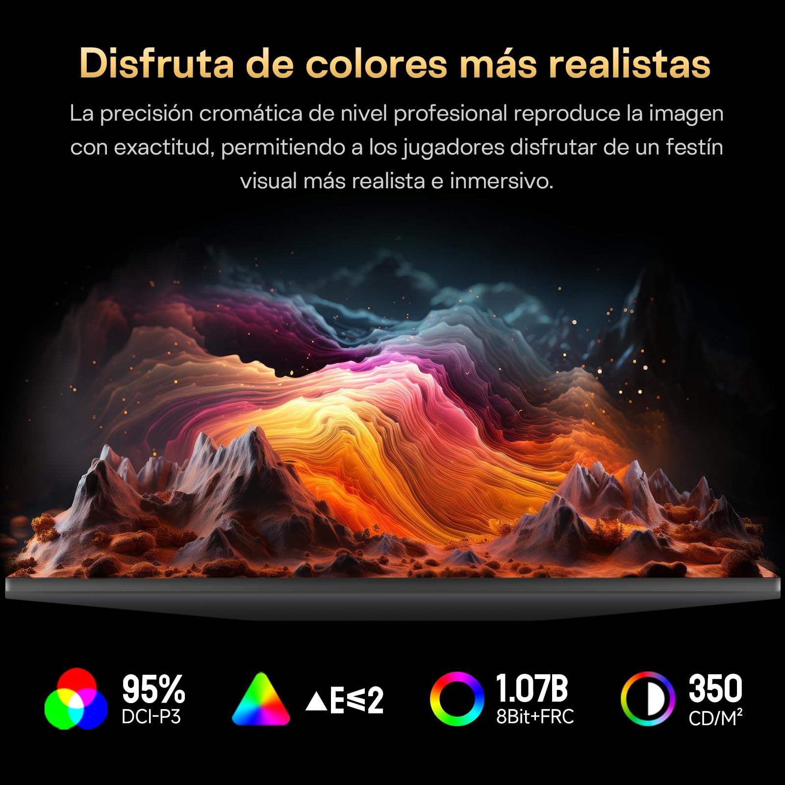 HKC Monitor Gaming 27 Pulgadas 4K UHD Fast IPS 160Hz, 1ms | Modo Dual FHD 320Hz, HDR400, 95 % DCI-P3, , HDMI 2.1 y DisplayPort 1.4, Soporte Ajustable en Altura,VESA 100×100