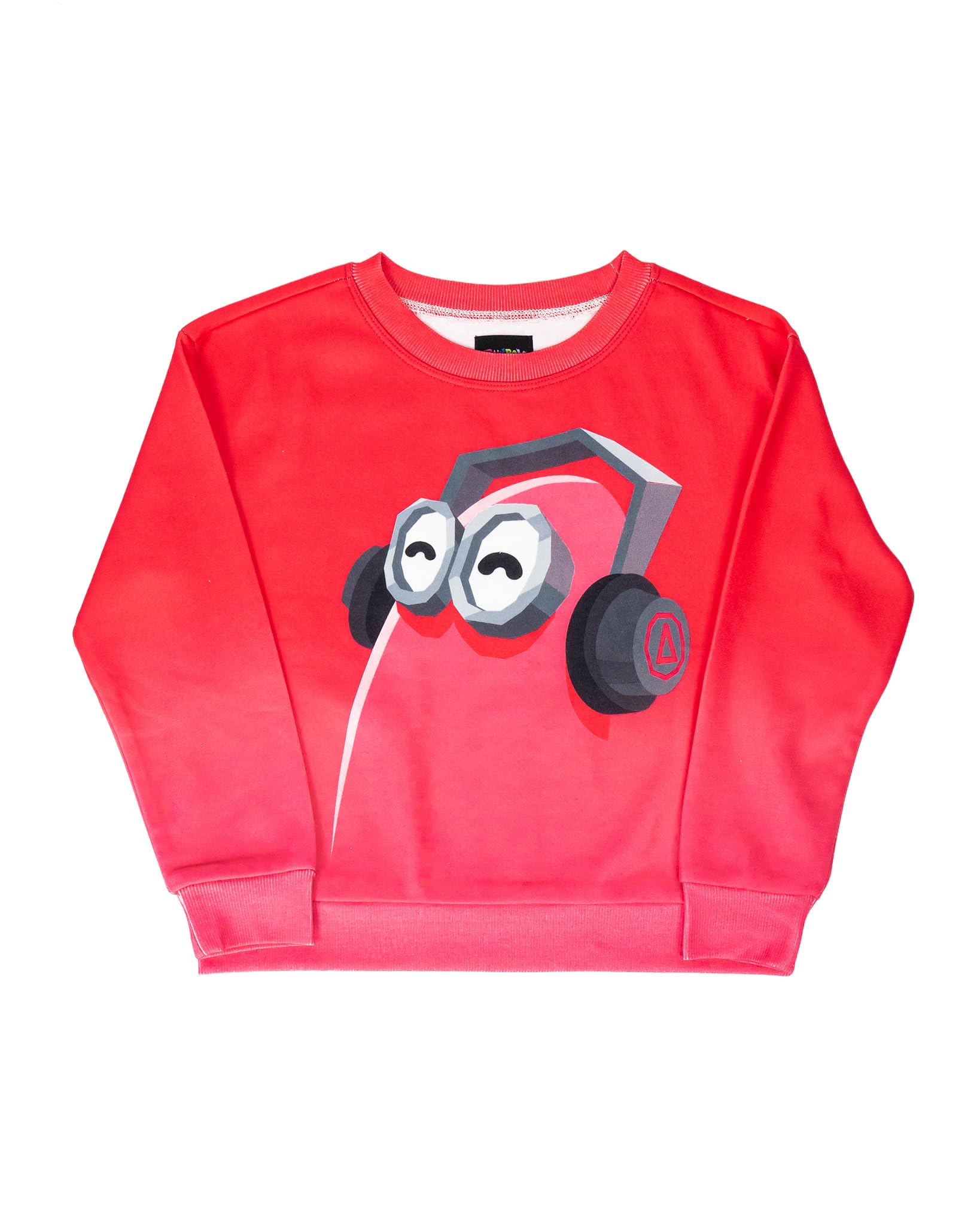 A FOR ADLEY Rainbow Ghost Crewneck Sweaters in All Four Lovable Rainbow Ghost Colors Pink Purple Green and