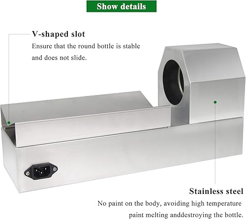 Miniatura 4 de Máquina eléctrica de encogimiento de cápsulas de PVC SS Botella de vino Cápsula Termostática Pantalla digital termostática para cápsulas de PVC de