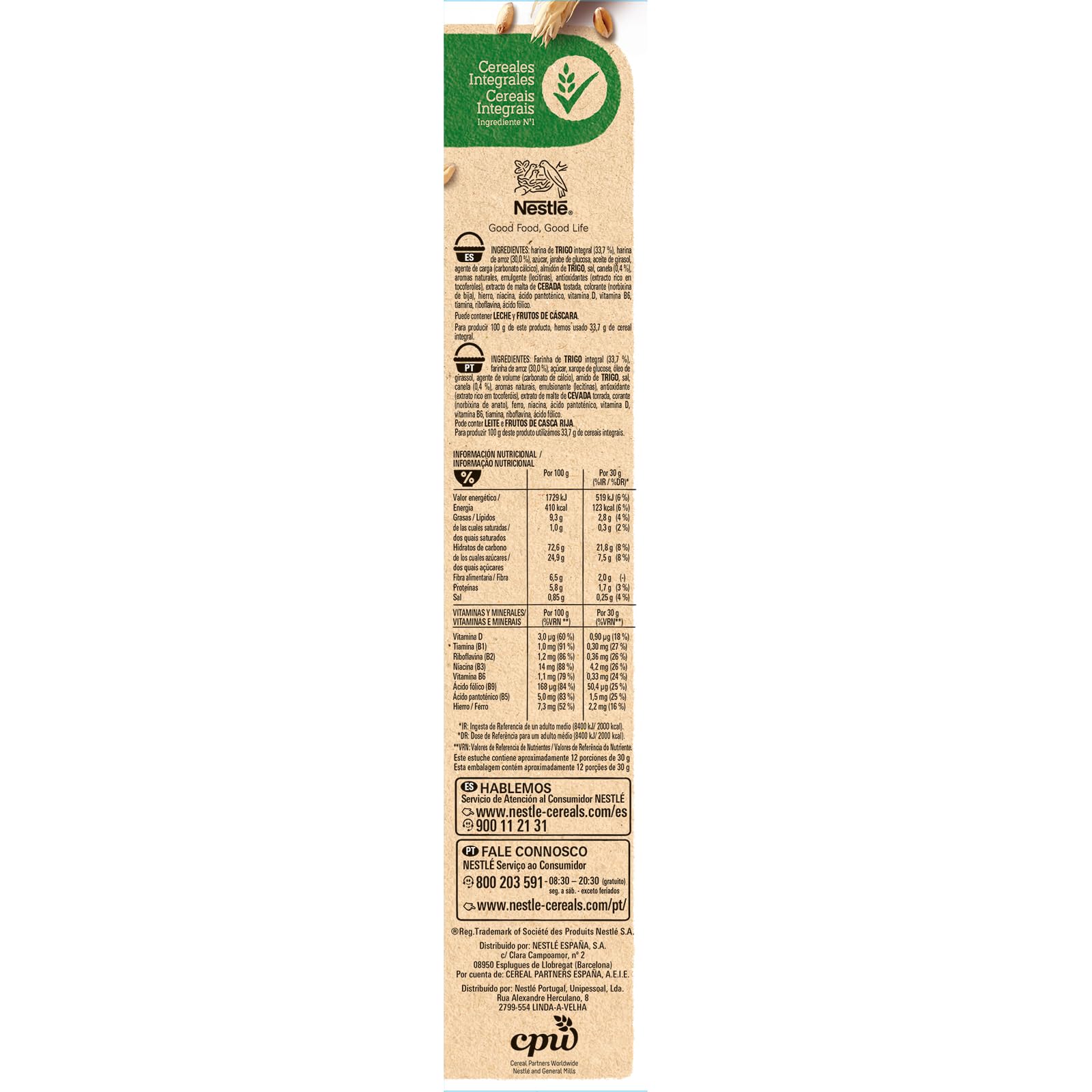 Nestlé Cereales Cini Minis 375 g Pack de 7