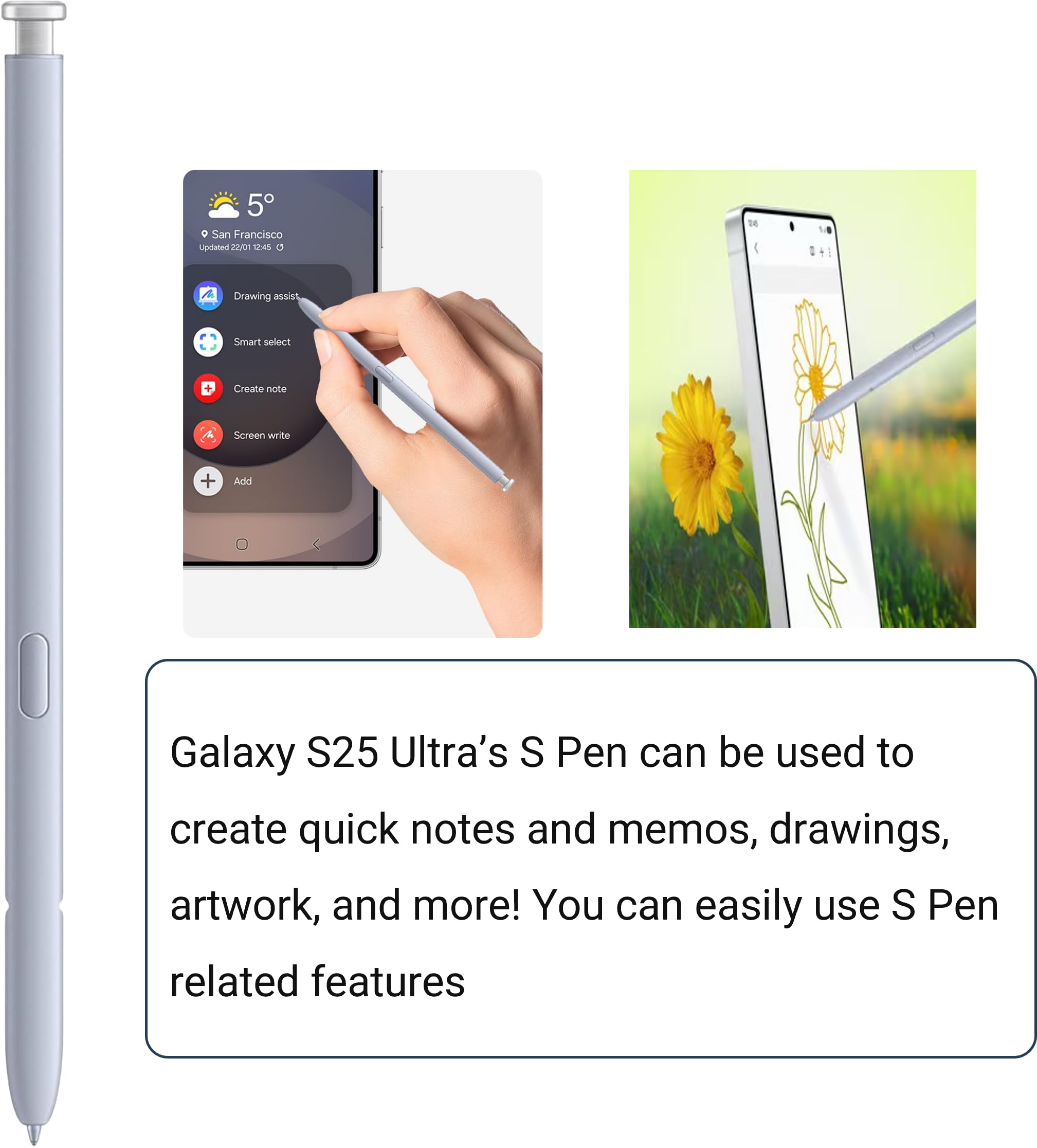 Amazon.co.jp: S25 Ultra Sペン交換用 Samsung Galaxy S25 Ultra 5G 全