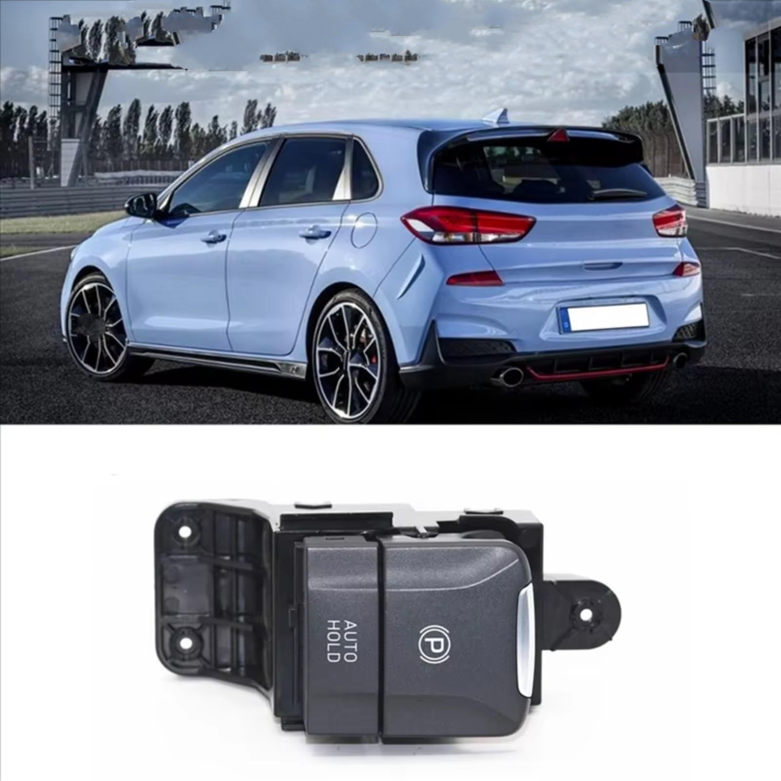 Compatible Con Hyundai Para I30 GT N-line Para Elantra GT N-line OEM 93310G3000 Interruptor Control Freno Mano LHD Coche