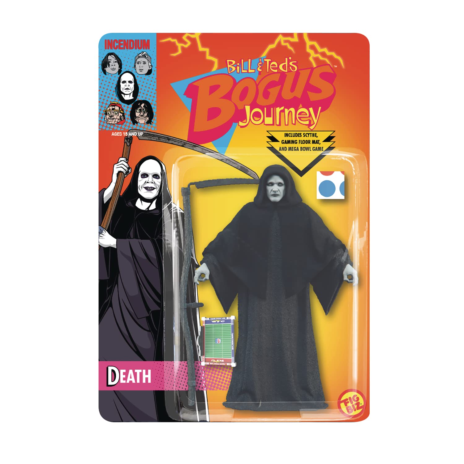 FIG Biz Bill & TEDS Bogus Journey Death 5IN Action Figure