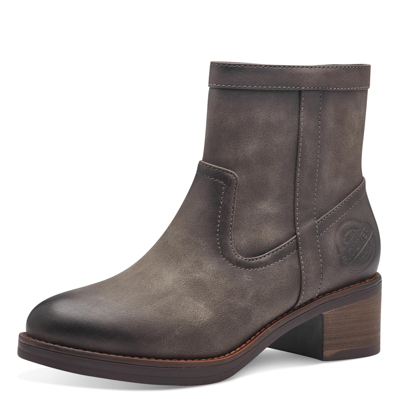 s.Oliver Damen Stiefeletten mit Absatz Elegant Vegan