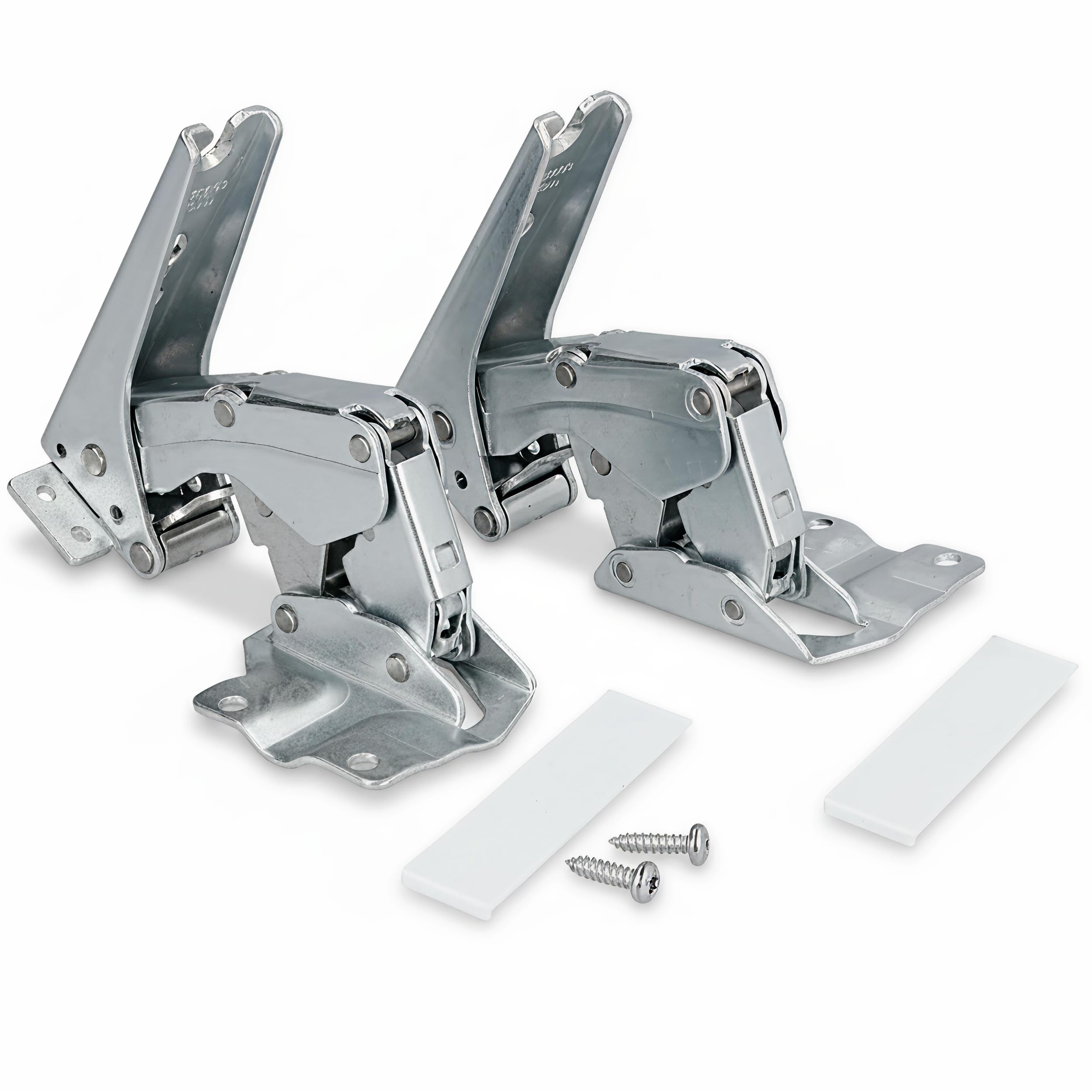 Türscharnier Set kompatibel mit Bosch Siemens 481147 Flachscharnier für Electrolux AEG 4071314258 für Kühlschrank Gefrierschrank für Miele 5546050