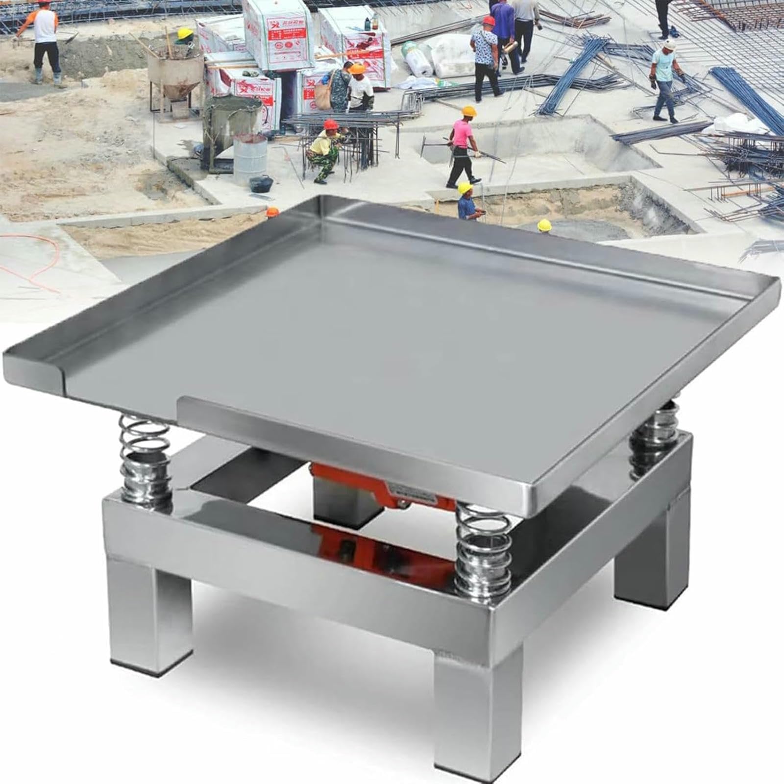 Table vibrante pour béton en acier inoxydable mini banc essai
