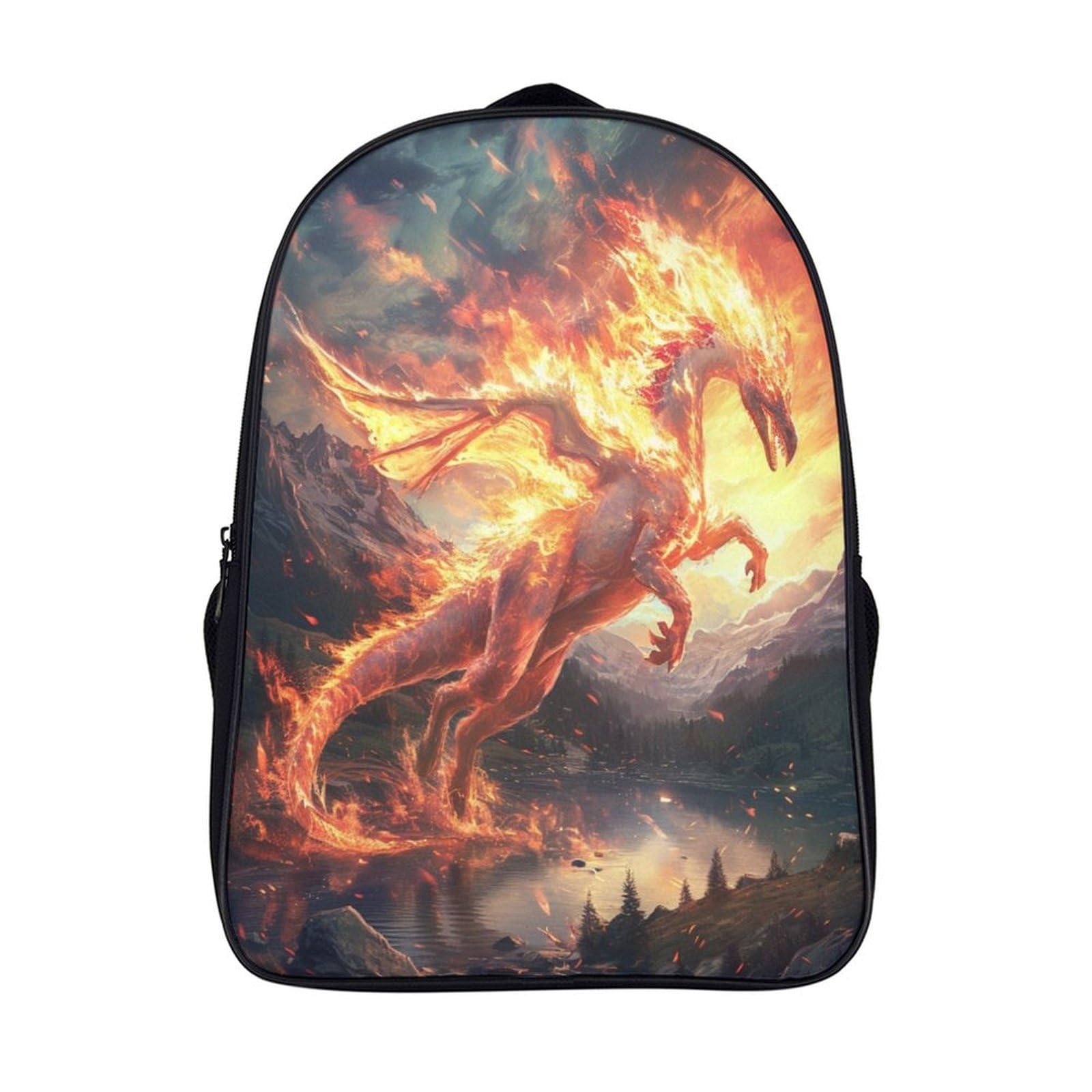 Mochila guardería pequeña Flame Pterosaur para el regreso a clases preescolar y excursiones 7