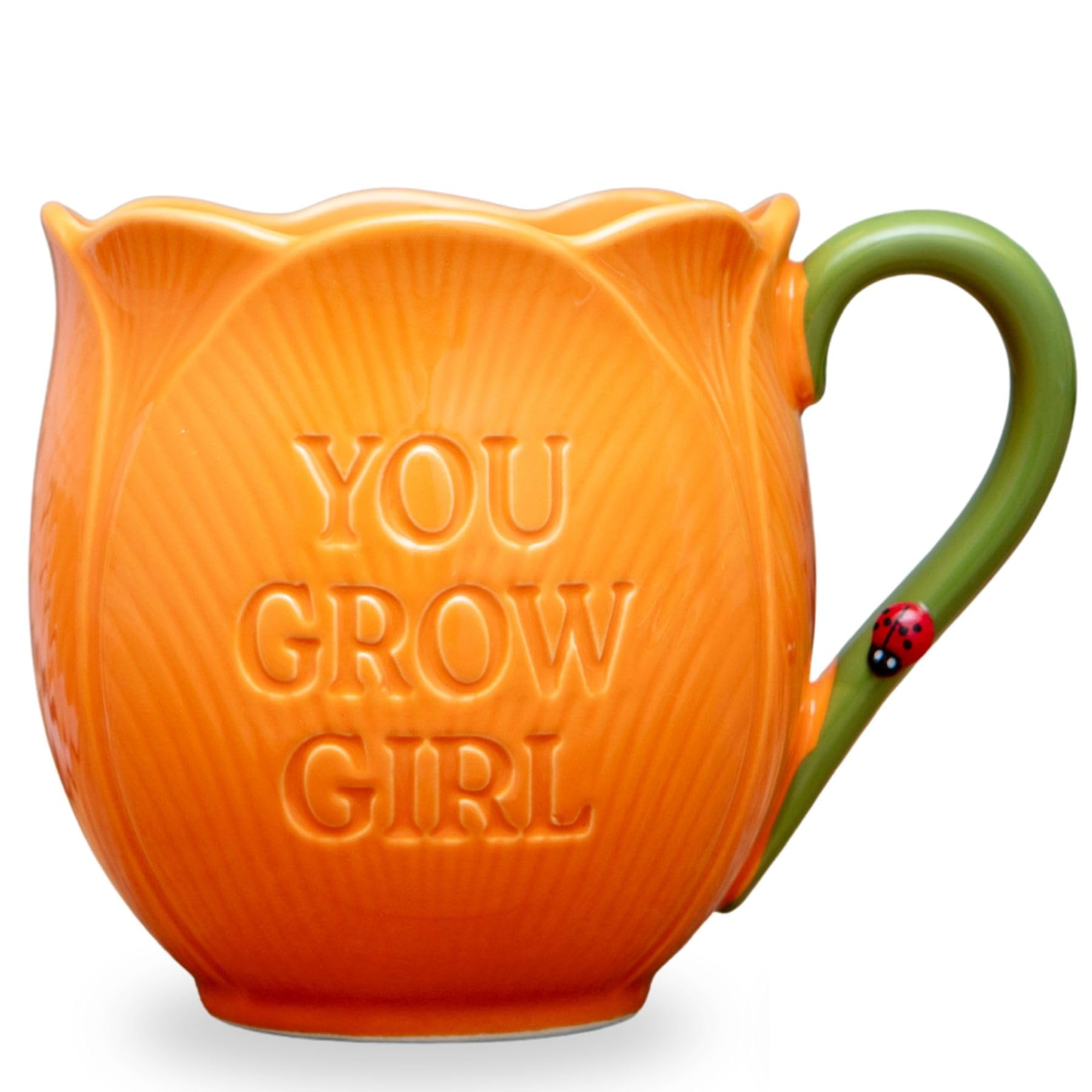 Boxer Games Girls Yellow You Grow " Tulip Mug