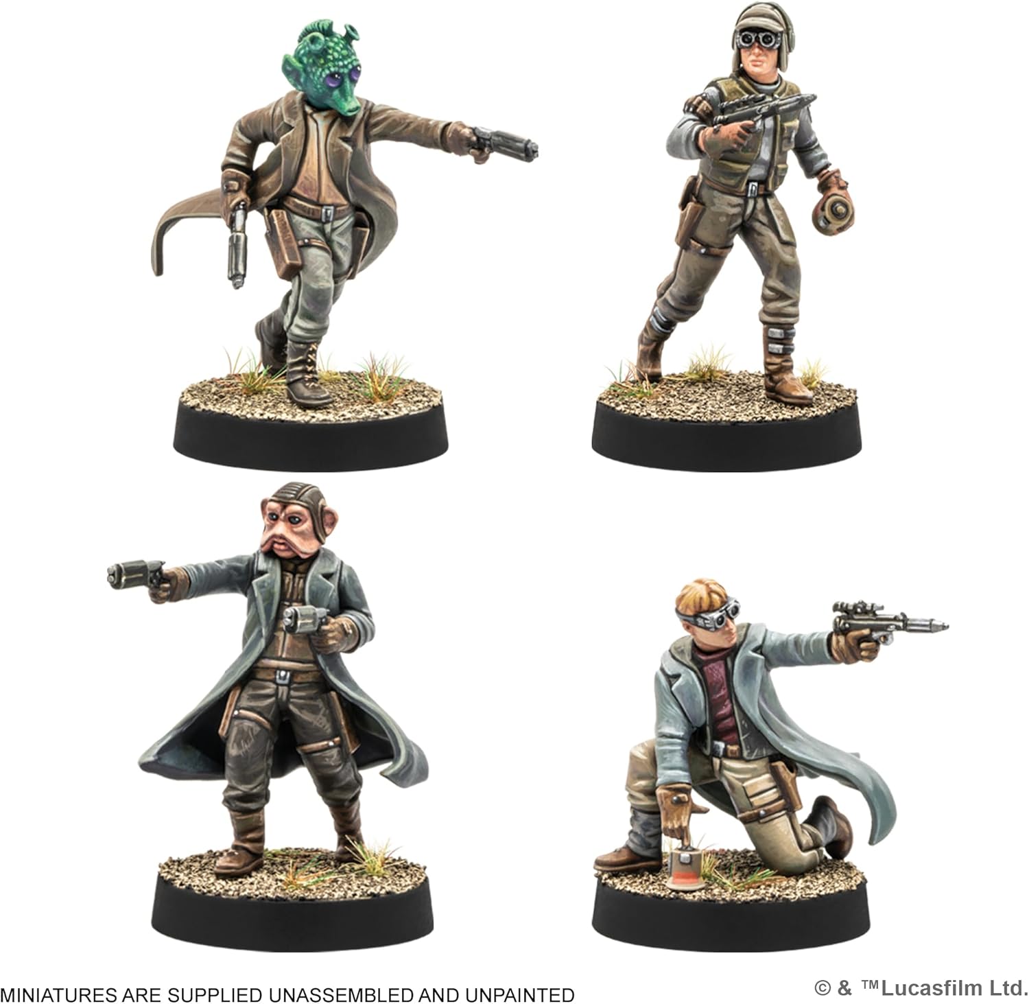 Star Wars: Legion Rebel Sleeper Cell Unit Expansion - Strike from The Shadows! Tabletop Miniatures Strategy Game, Ages 14+, 2 Players, 3 Hour Playtime, Made by Atomic Mass Games