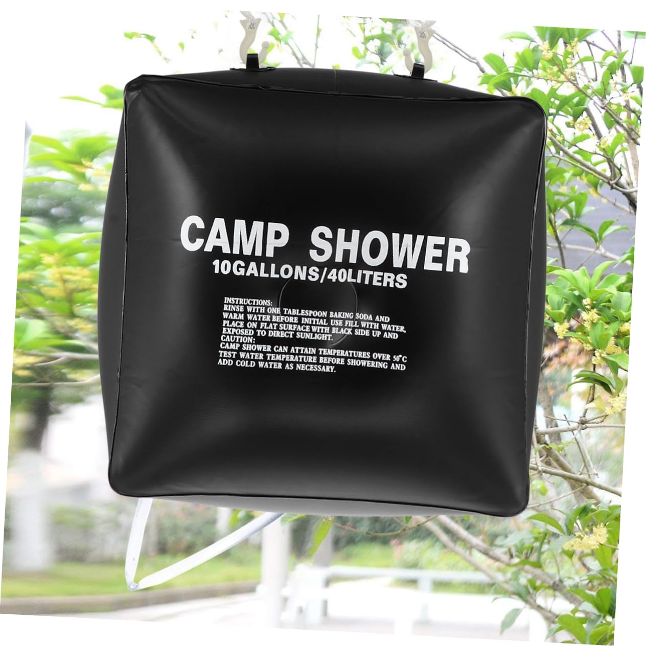 SUPVOX Solar Heating Bag Pouch 1 Set Solar Shower Bag for Outdoor Activities Portable Camping Showers for Traveling