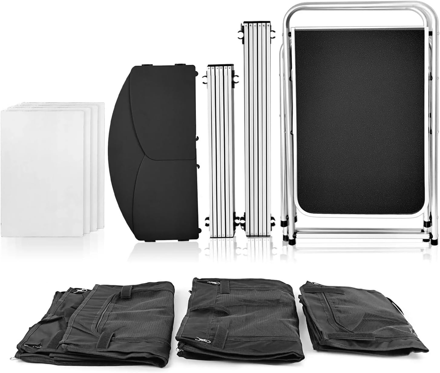 Picnic Folding Table Aluminum Folding Portable Outdoor Cook Station Picnic BBQ Kitchen Beach Traveling Camping Kitchen Cooking Table Convenient