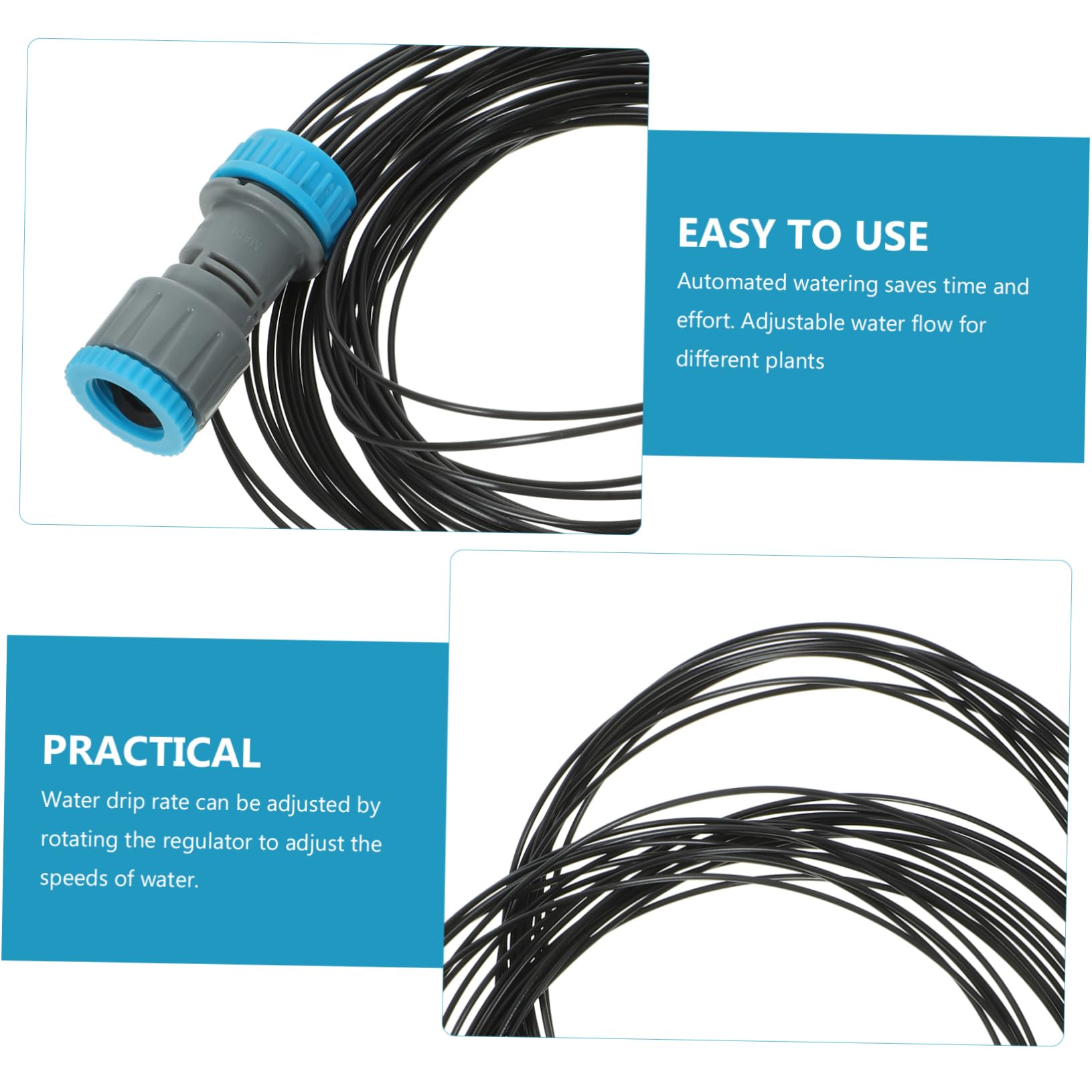 BESTonZON Dispositivo Di Irrigazione Automatico Da Giardino 3 Pezzi Ugello A Goccia Irrigazione Automatica A Punta Per Esterni Per Piante Semplice Irrigatore Irrigatore