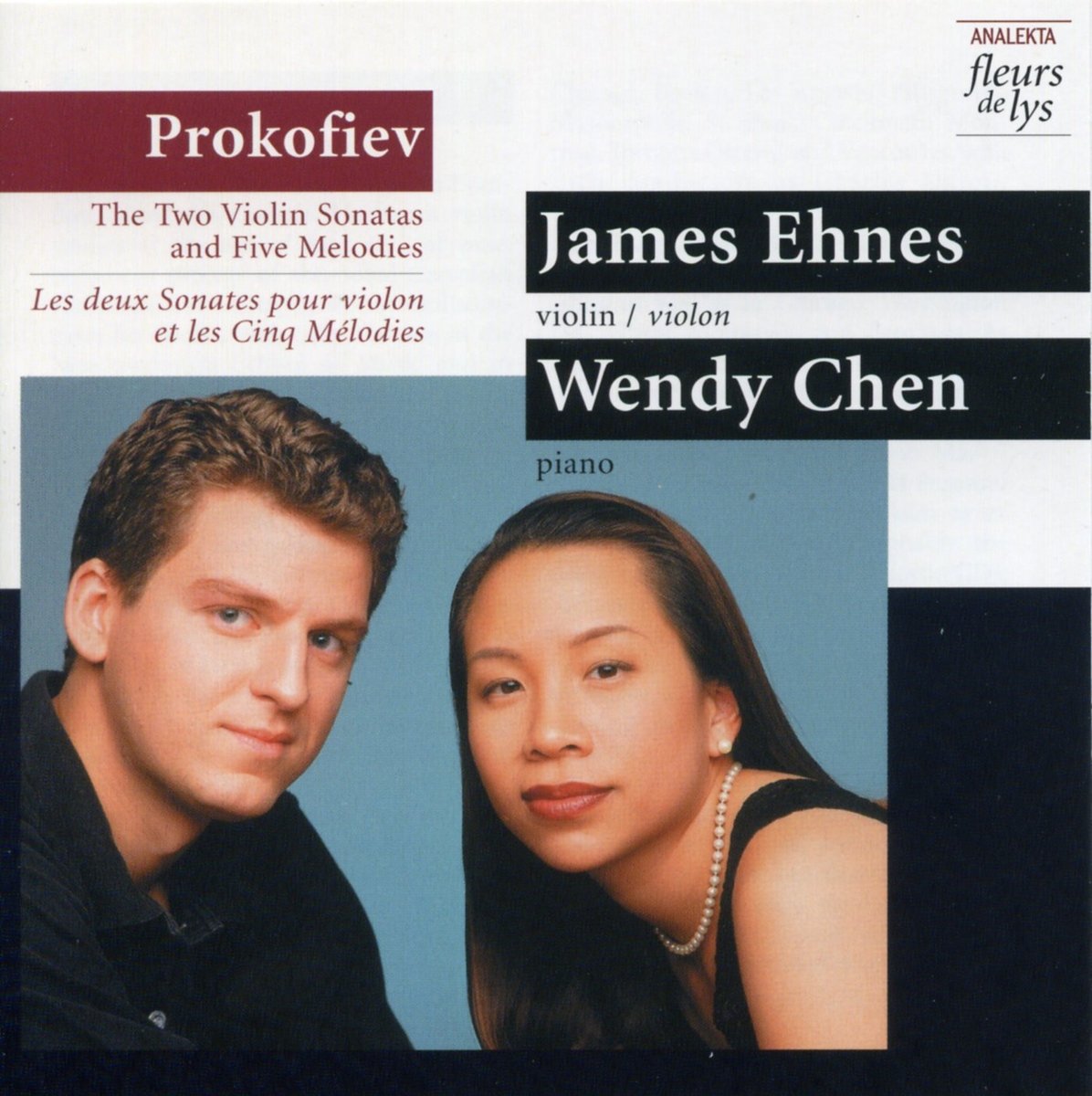 Prokofiev: Two Violin Sonatas & Five Melodies [Audio CD] Prokofiev