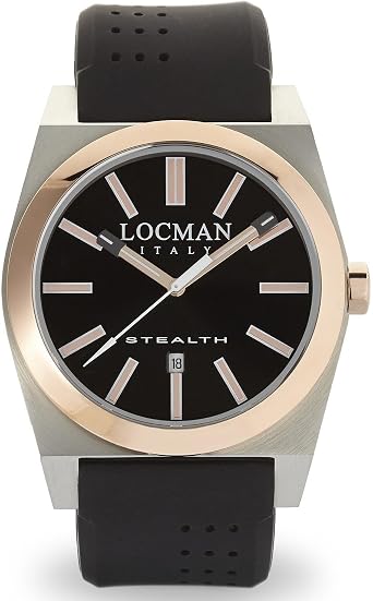 Orologio Uomo Stealth Ref. 201 02010RBKF5N0SIK - Locman : Amazon.it: Orologi