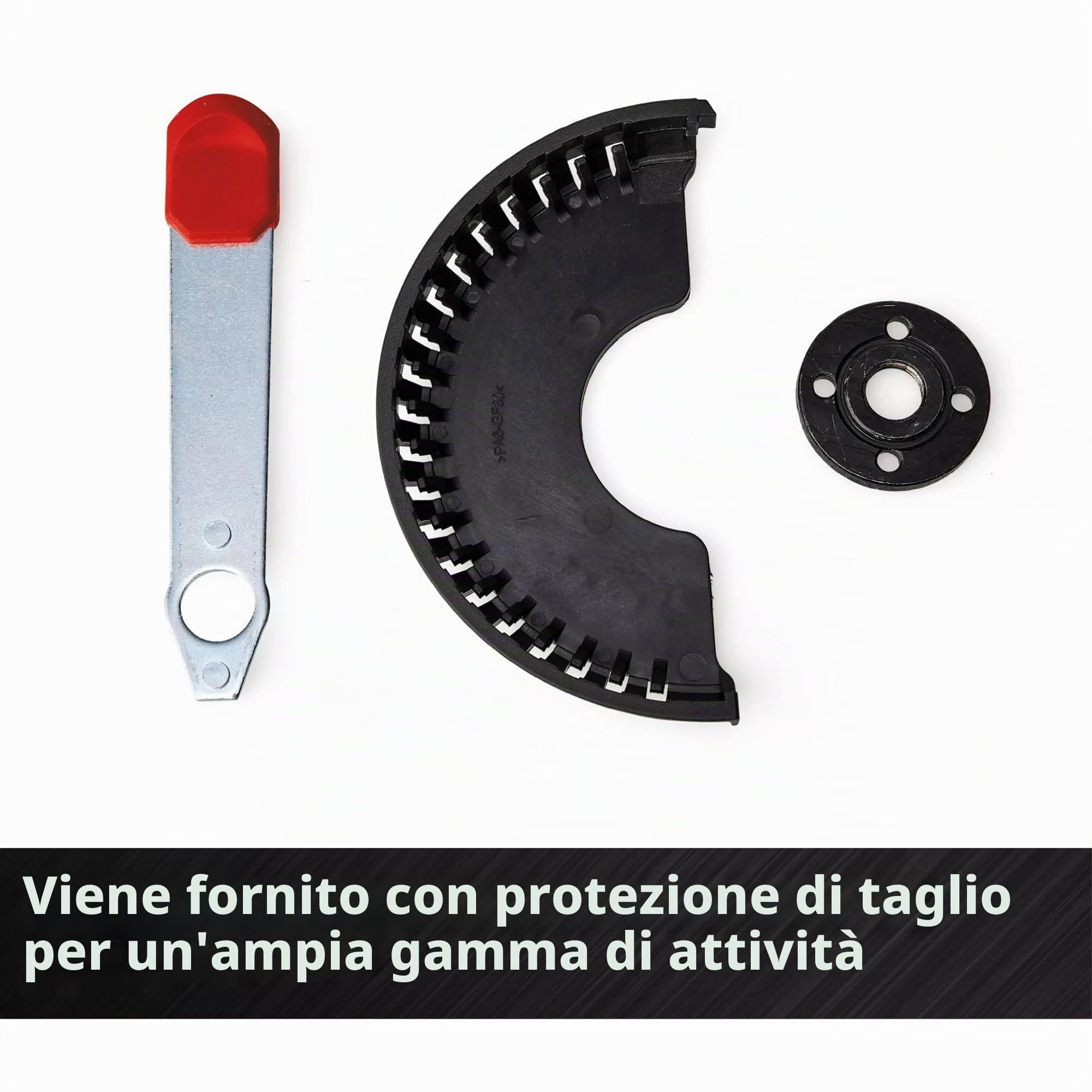 Einhell Smerigliatrice angolare Ø 115 mm senza fili TE-AG 18/115-2 Li Solo Power X-Change (18 V, profondità di taglio 28 mm) Consegnato senza batteria o caricabatterie