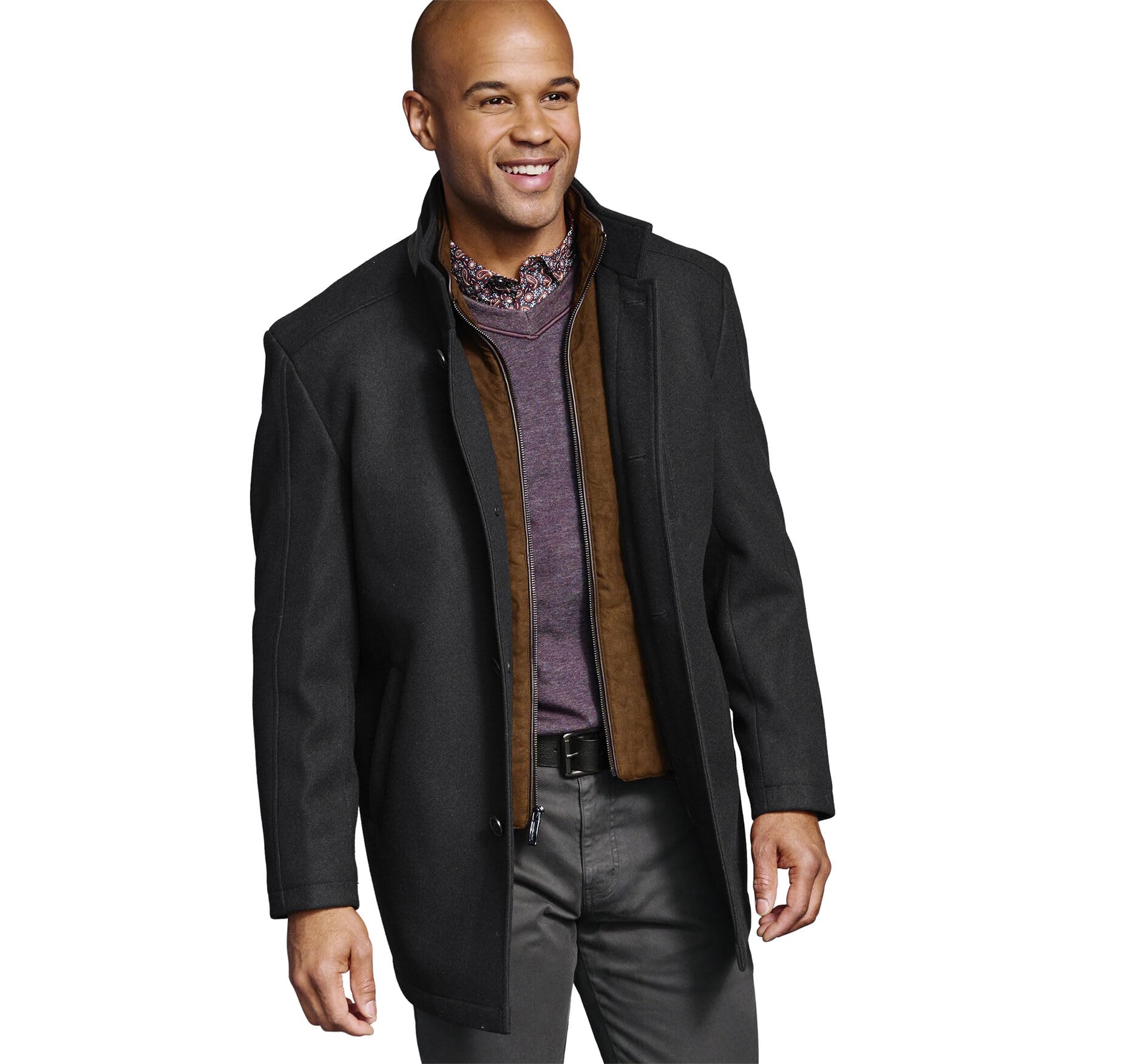 Johnston & Murphy mens Upton Car Coat