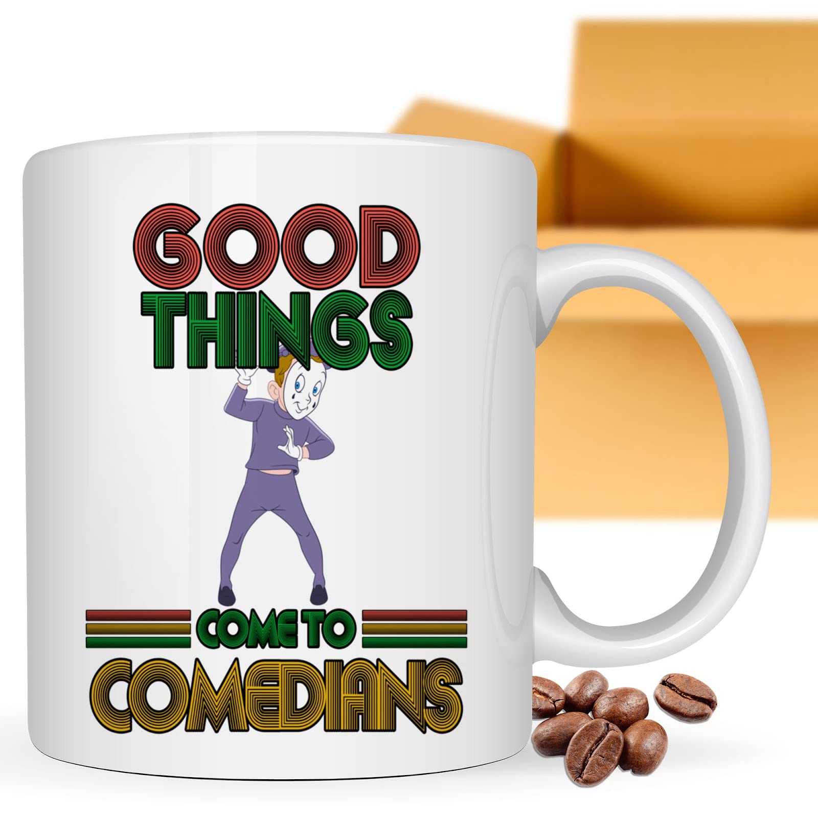 Coffee Mug Funny Comedian Appreciation Present For Comedians Good Come To Comedians Cup 112423