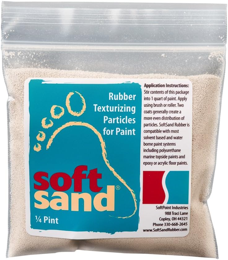 SoftSand Rubber Particles SR101 NonSkid Coatings