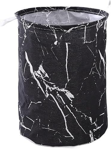 JINBAR Laundrybasket Storage Bag Canvas Laundry Basket Waterproof Large Capacity Laundry Basket Dirty Clothes Storage Basket Home Storage Box (Color