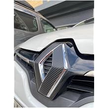 Graficar Design Renault Megane 3 Amblem Kaplama Sticker Set Makyajl  Kasa ile Uyumlu 2013, Mat Siyah