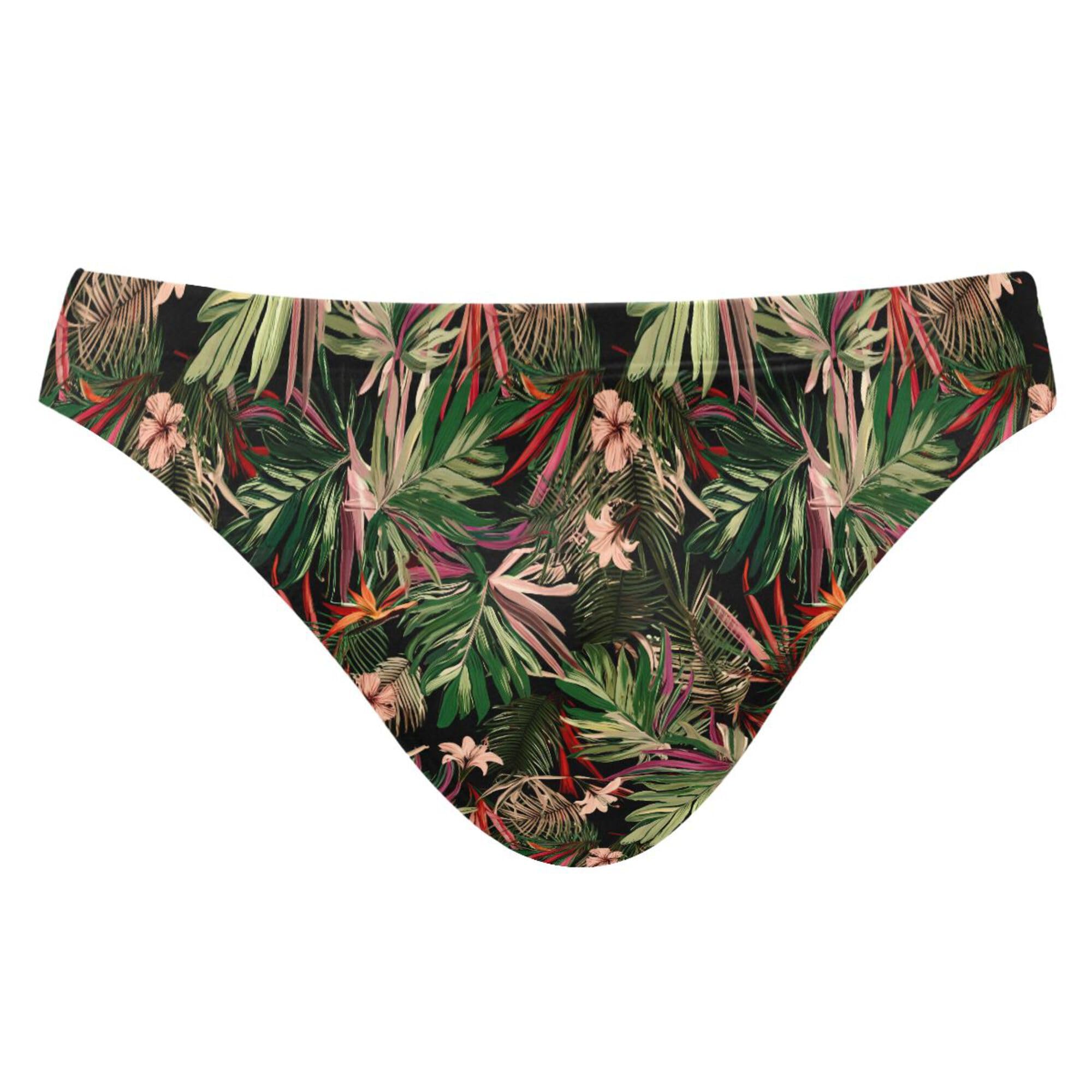 Leaves Mens Swimwear Swim Briefs Bikini Swimsuit for Summer Beach L B0404700