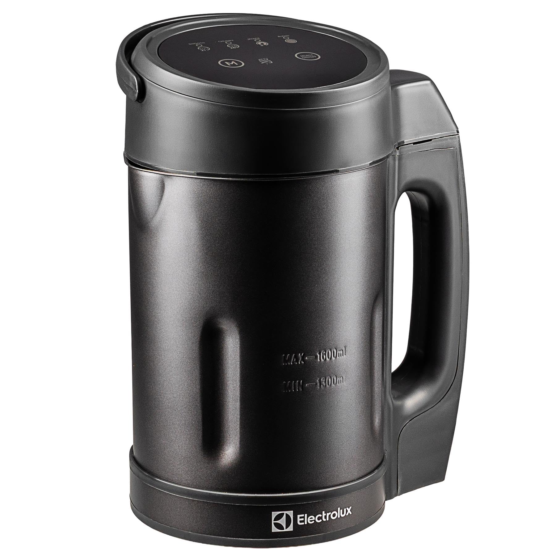 Electrolux 1.6L Electric Soup Maker Machine, Heating Blender for Smooth and Chunky Soup, Grey