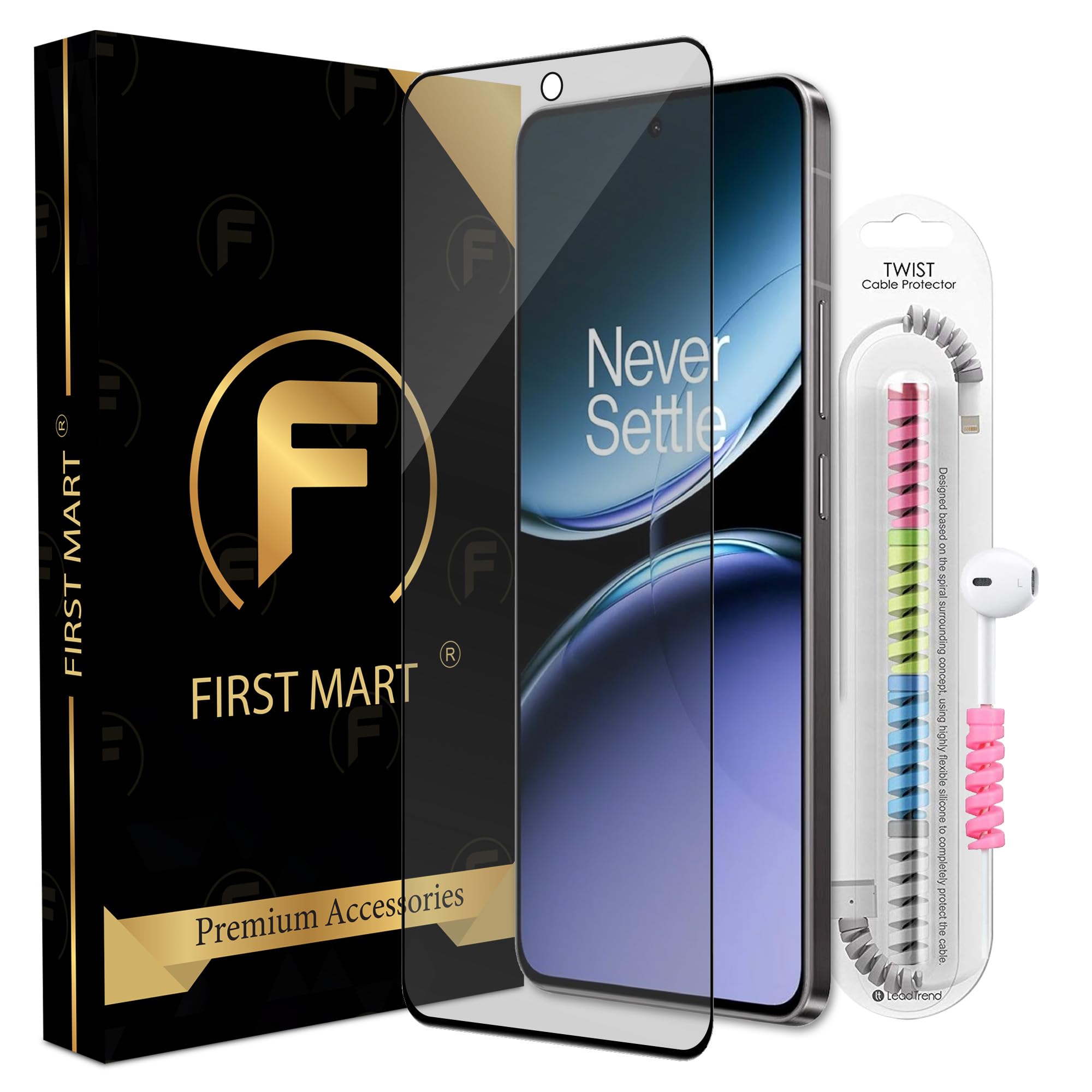 FIRST MART Matte Tempered Glass for OnePlus Nord 4 5G (6.74 Inch) with Edge to Edge Screen Coverage and Cable Protector and Easy Installation Kit, Pack of 1 | Matte Finish (B0DGF371LT) Amazon Price History, Amazon Price Tracker