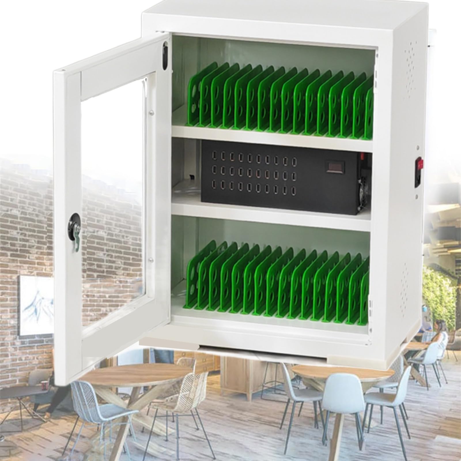 Casiers de station de charge USB téléphones portables pour bureaux