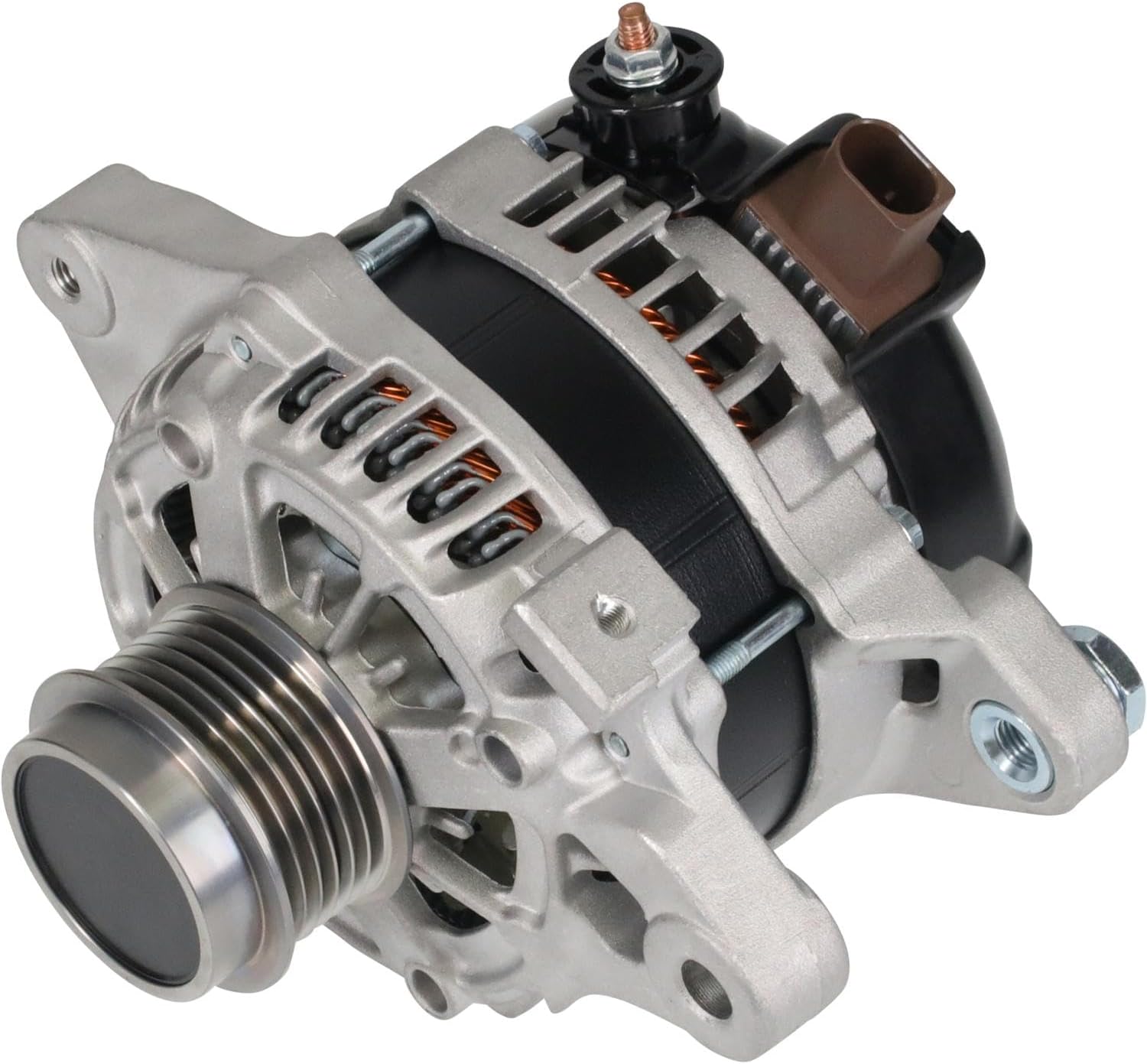 OEG Parts New Alternator Compatible With Toyota Corolla L4 1.8L 1798cc 110cid 2ZR-FE 2014-2019, 27060-0T240 104211-3301 104211-3303