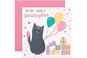 Adorable Goddaughter Birthday Card by CENTRAL 23
