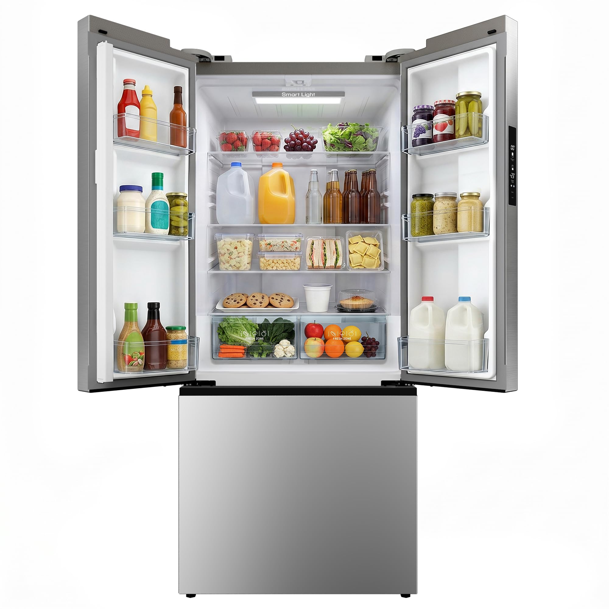 18 Cu.Ft. French Door Refrigerator, Frost Free
