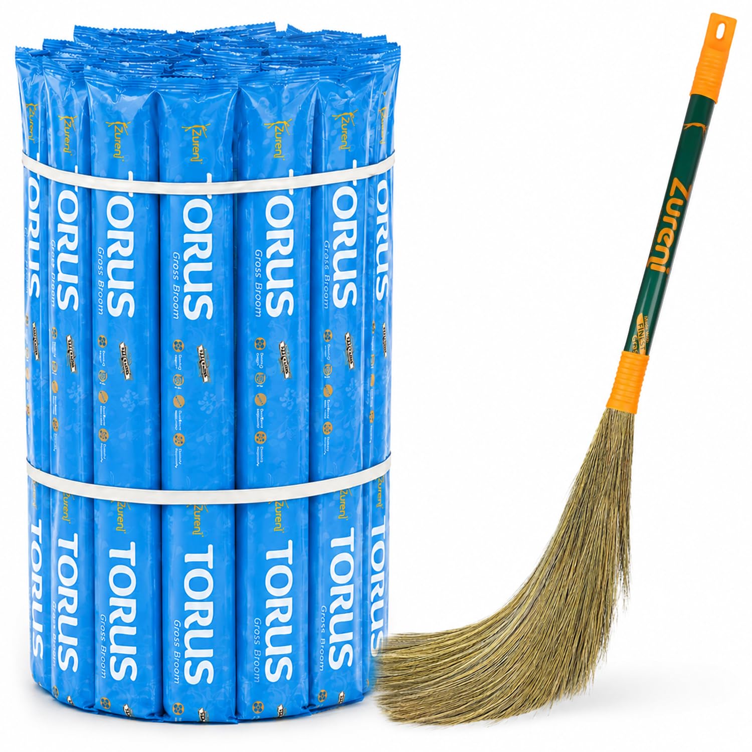 Zureni Grass Broom - Dustless Cleaning -8 Zureni Grass Broom - Dustless Cleaning -8