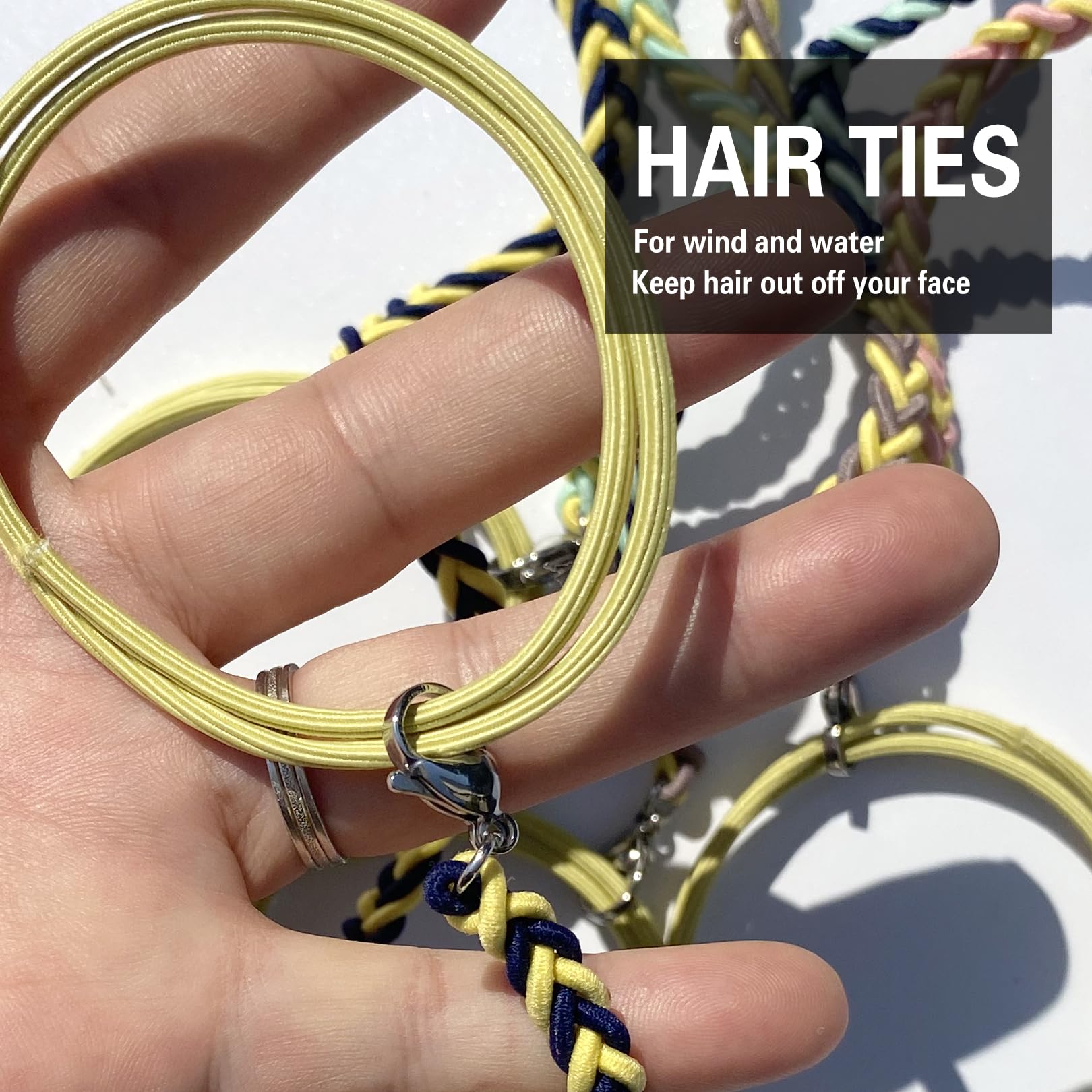 Rip Tie Hair Ties for Women, 25