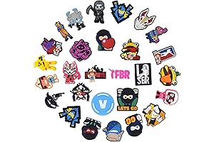 Fortnite Game Character Shoe Charms for Boys
